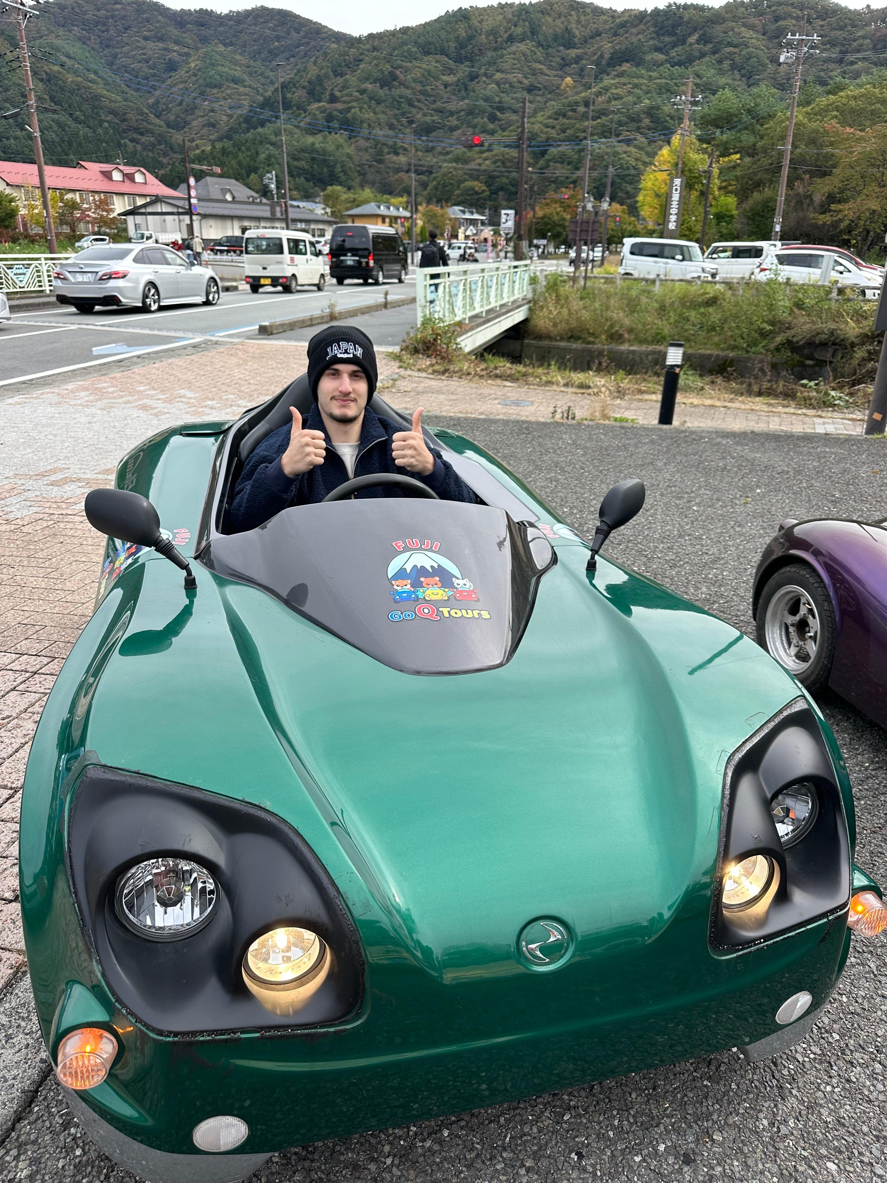 Lake Kawaguchiko Electric Mini Car Guided Tour
