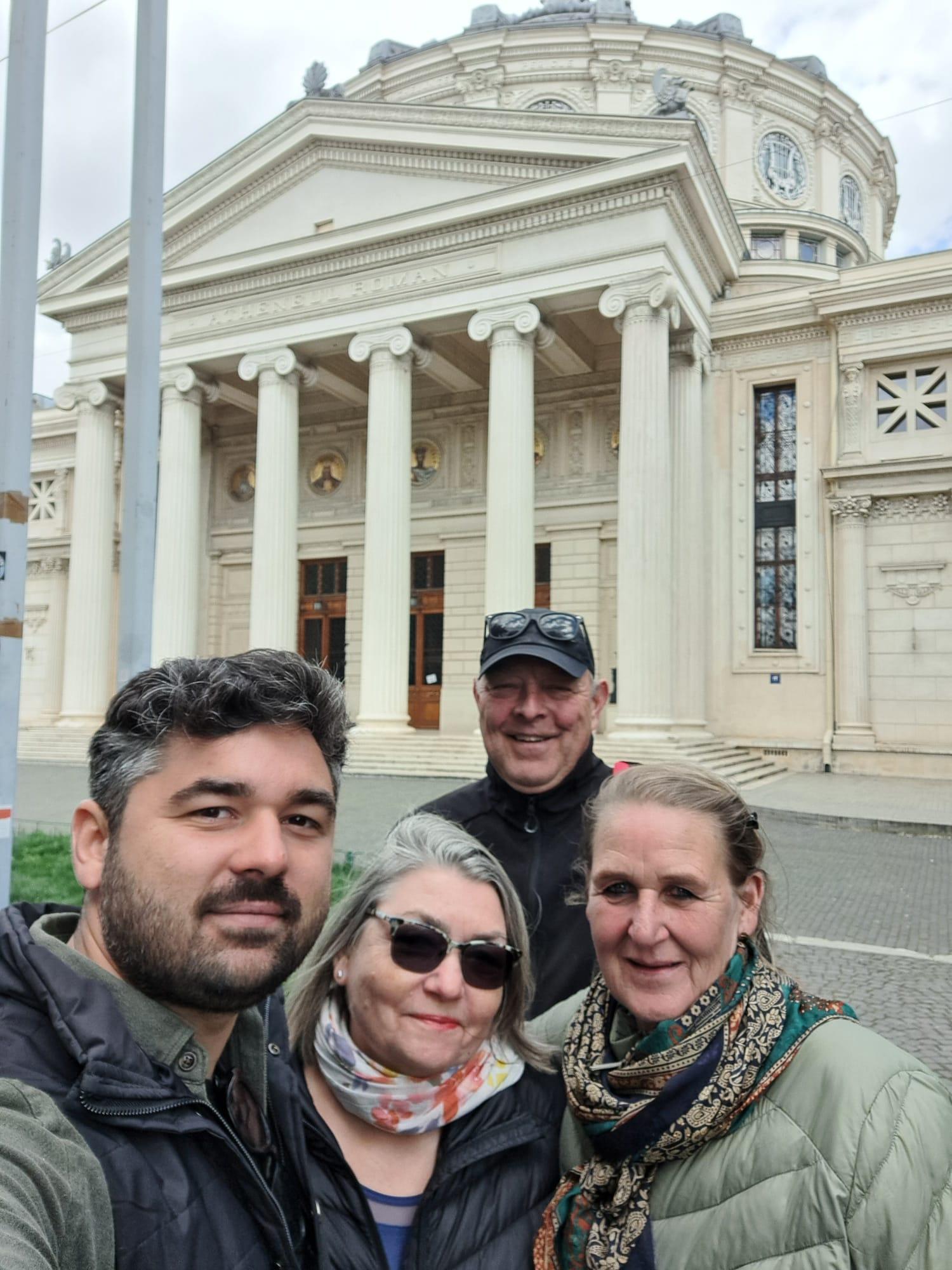 Bucharest City Highlights Walking Tour with Traditional Snack