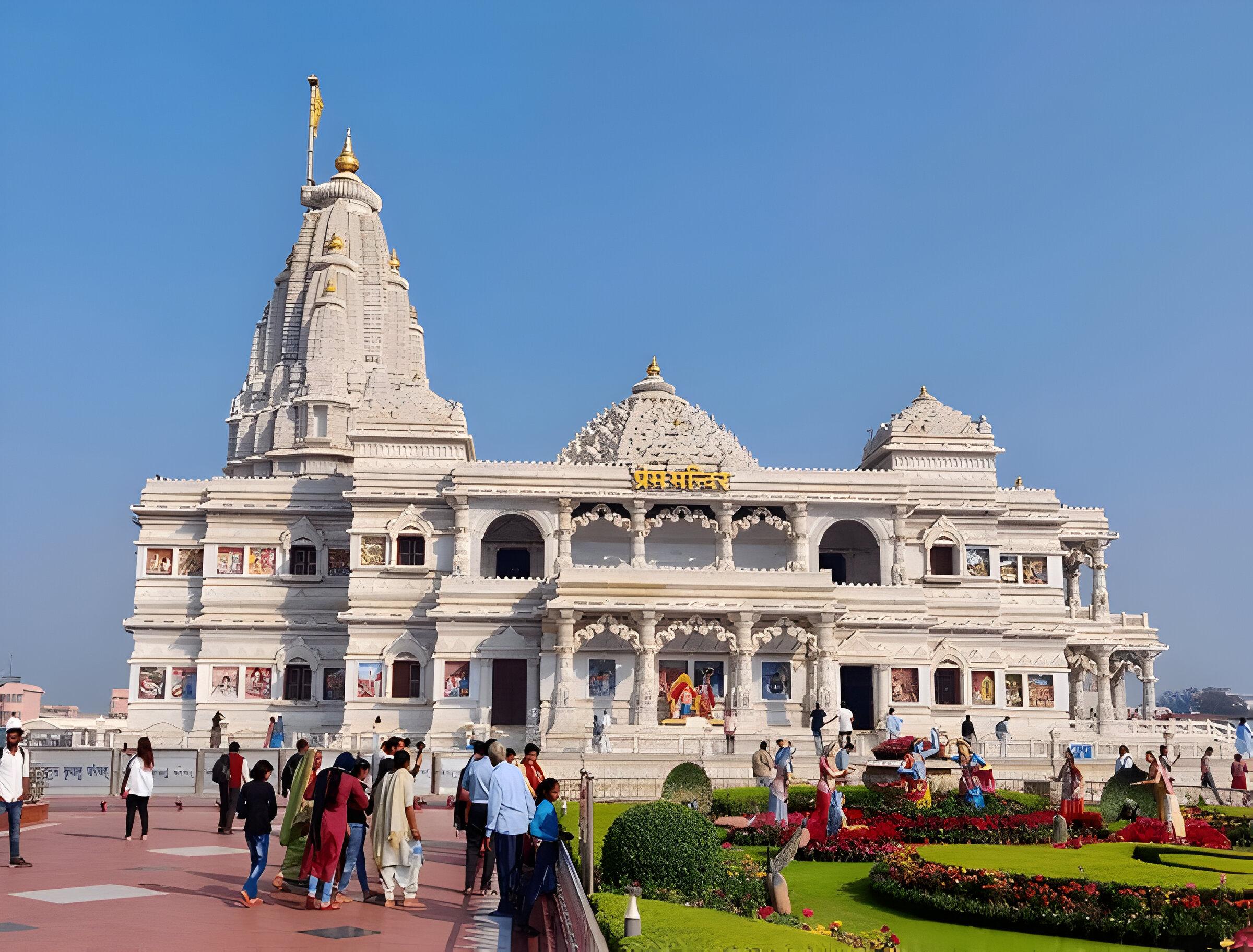 Taj Mahal & Mathura Private Day Tour from Delhi