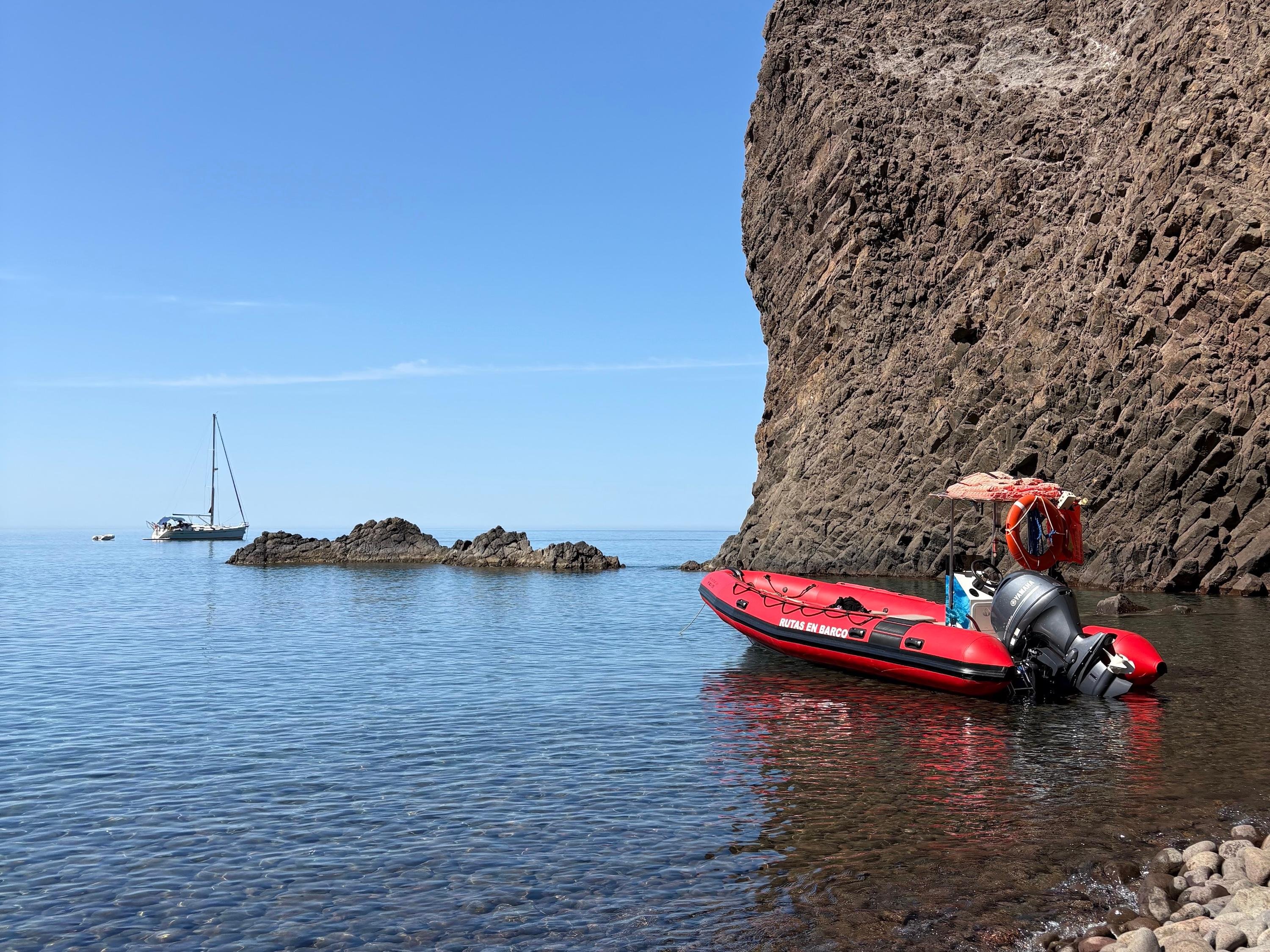 Cabo de Gata Coastal Boat Tour with Snorkeling