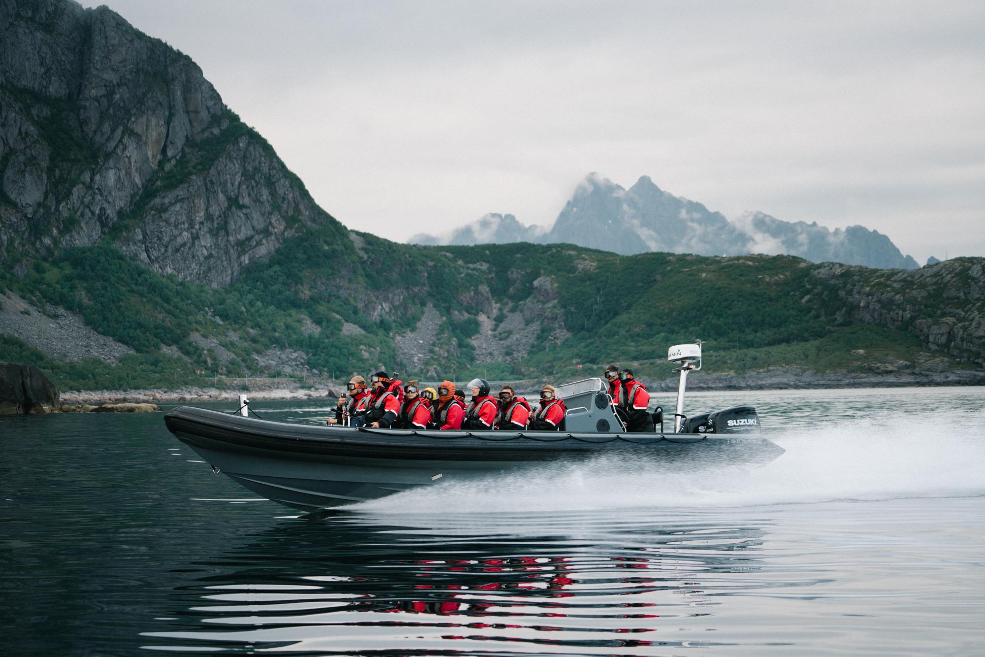 Trollfjord Sea Eagle Safari by RIB Boat from Svolvær