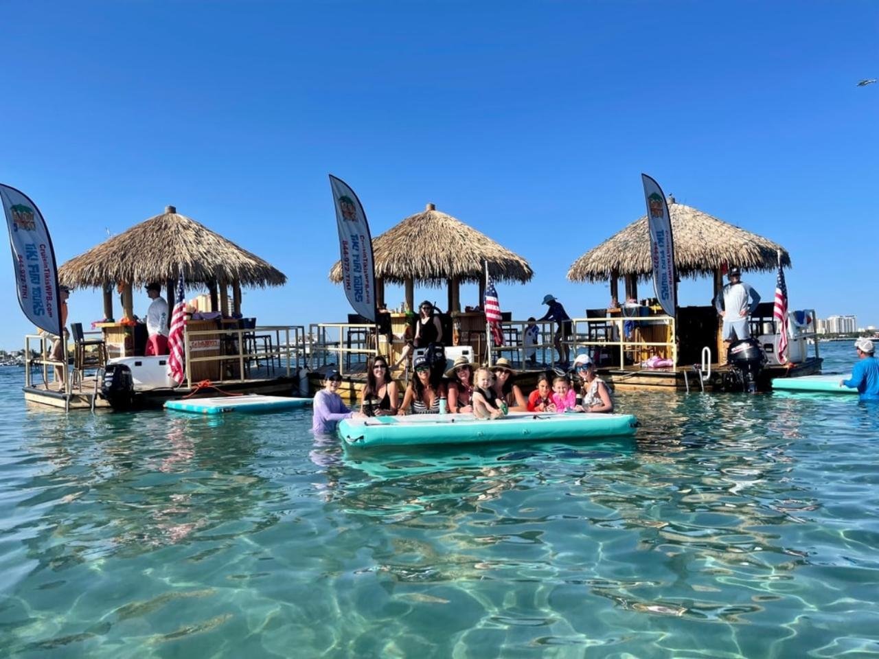 Tiki Boat Sandbar Adventure in West Palm Beach