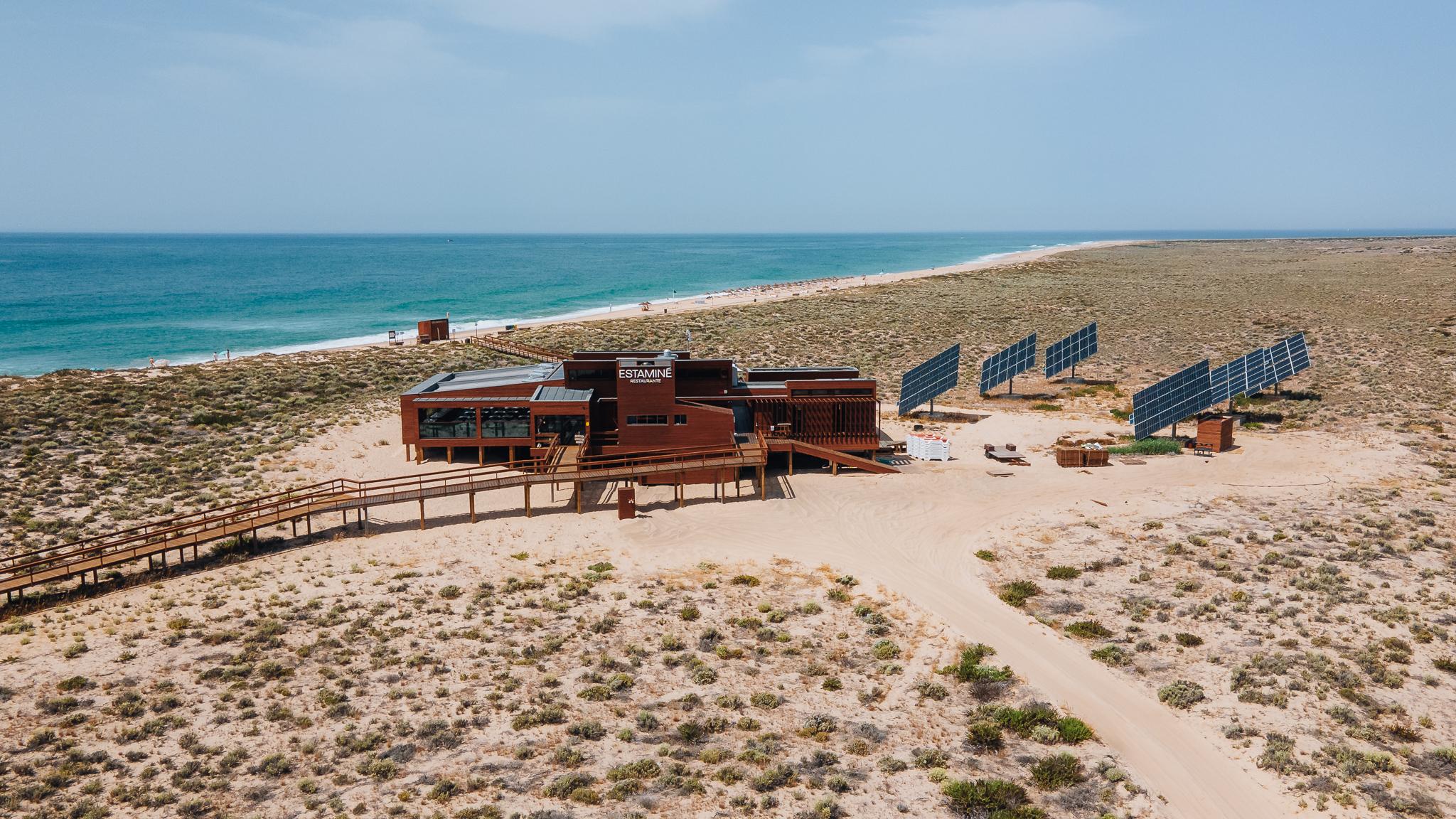 From Faro: Catamaran Boat Trip to Deserta Island with Stop