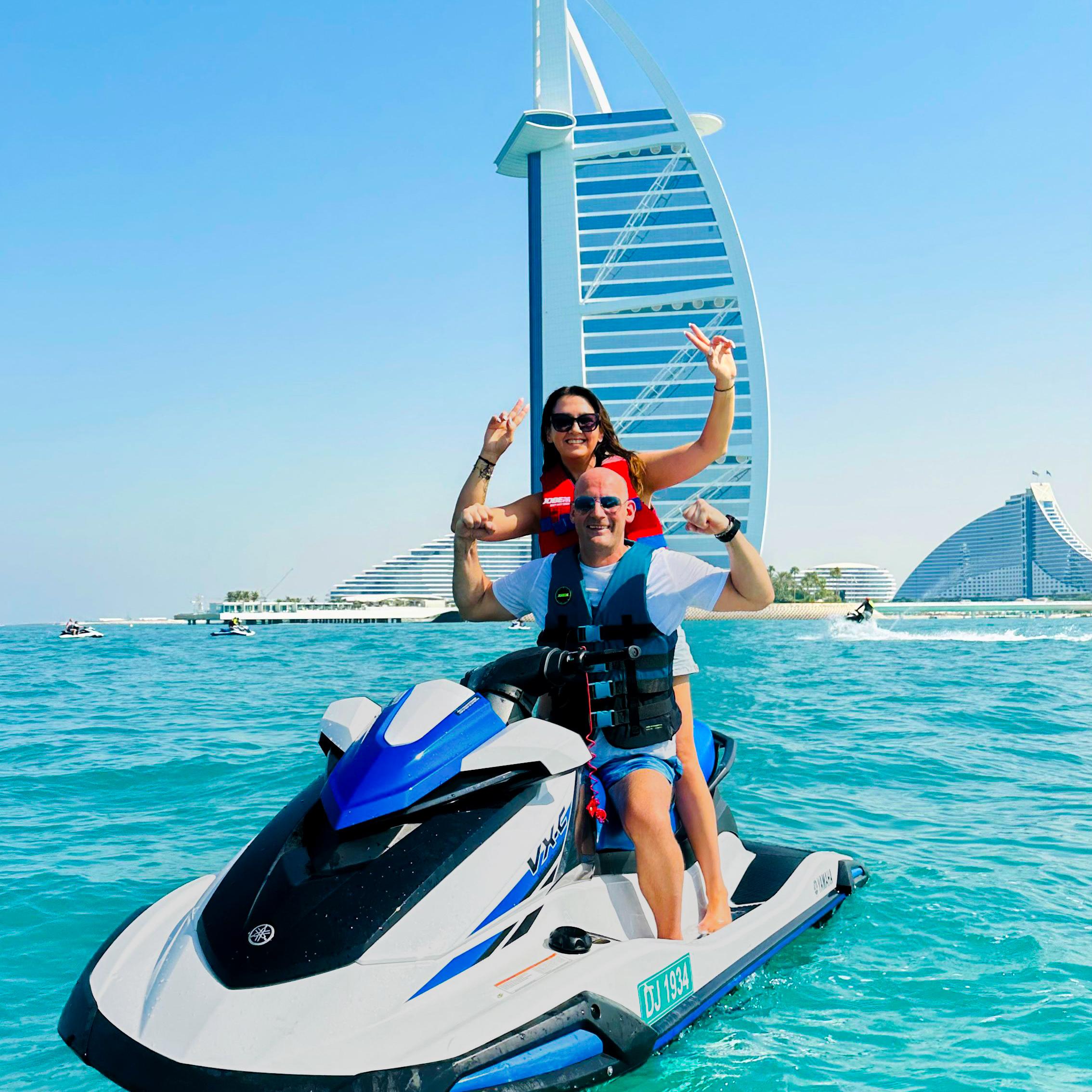Dubai Jet Ski Adventure: Burj Al Arab & Atlantis Coastal Ride