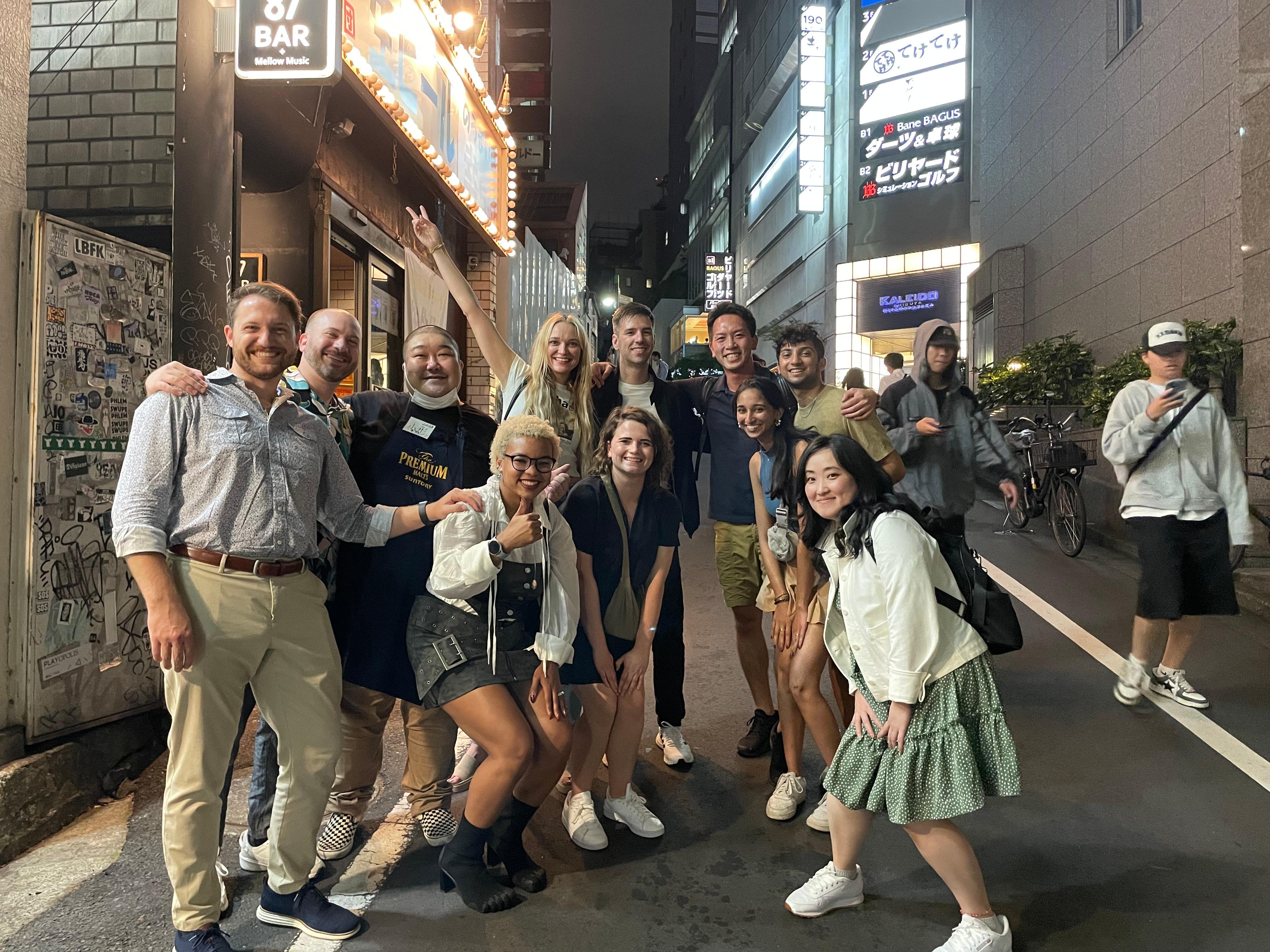 Shibuya Hidden Bar & Izakaya Night Tour