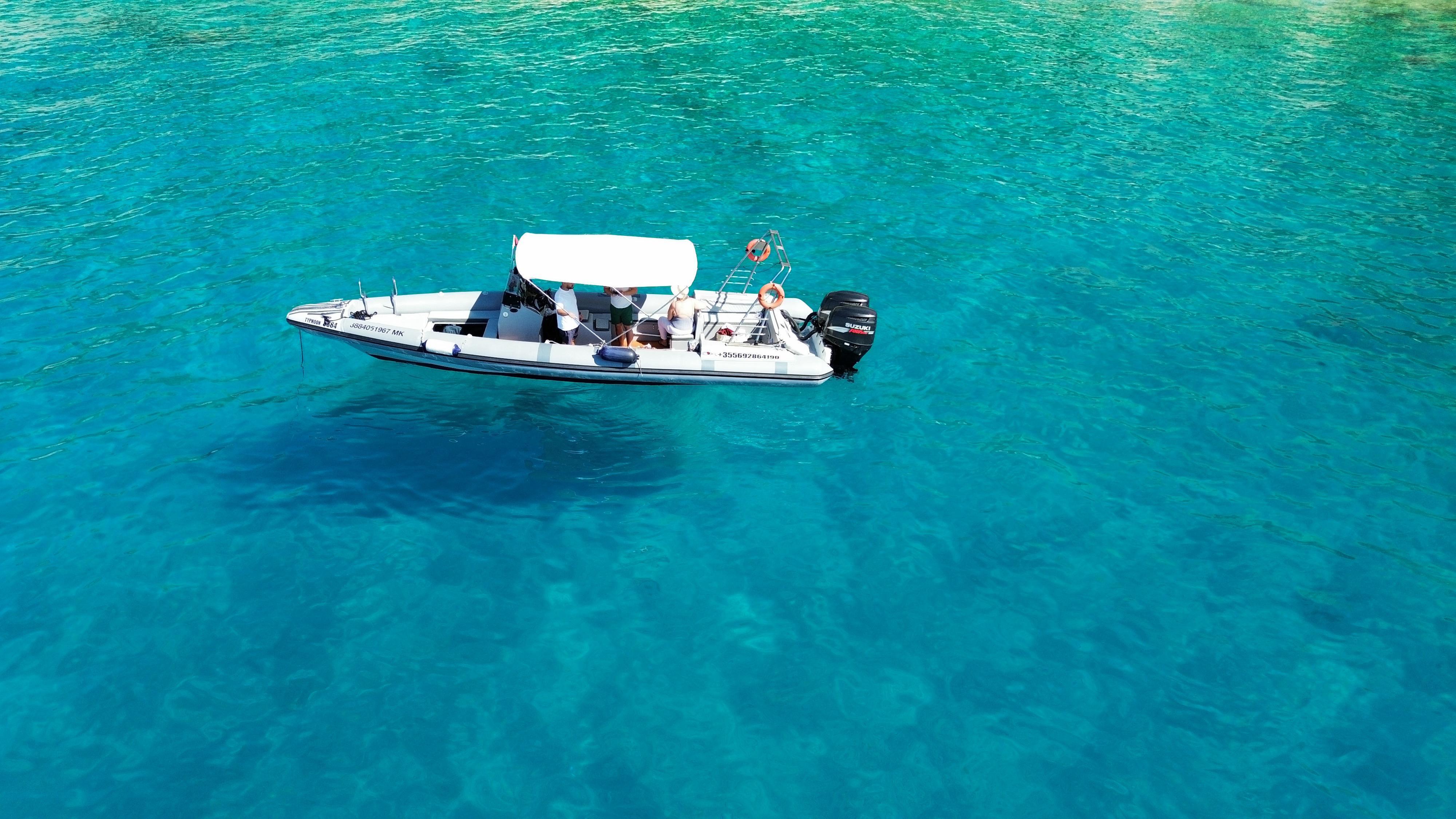 Himarë Coastal Adventure: Caves, Beaches & Snorkeling by Boat