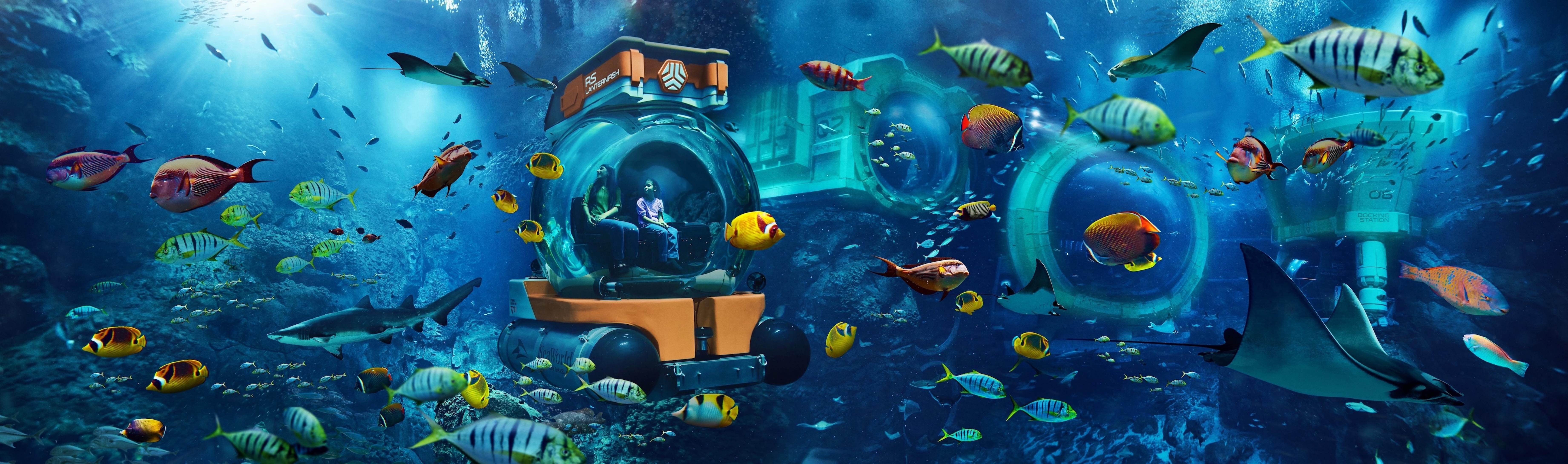 Abu Dhabi: SeaWorld Yas Island Entry Ticket & Add-On Experiences