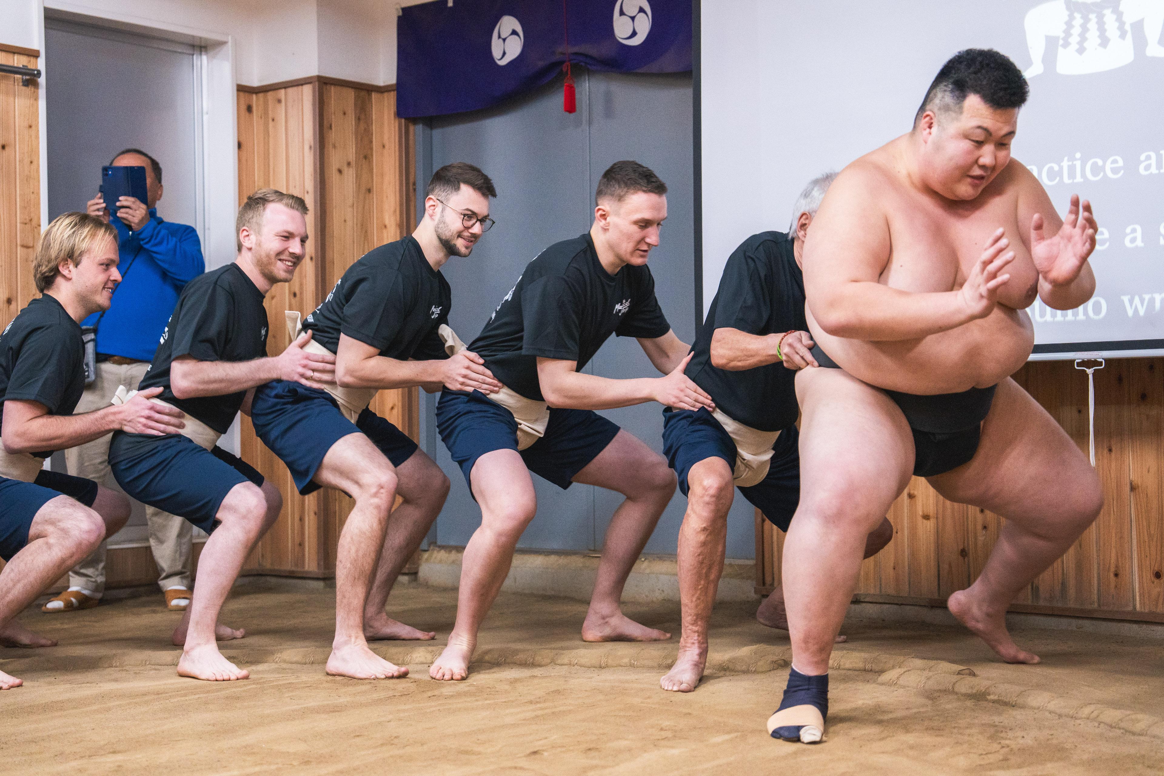 Sumo training experience near Tokyo — drills and bouts with ex-pro wrestlers — image 2