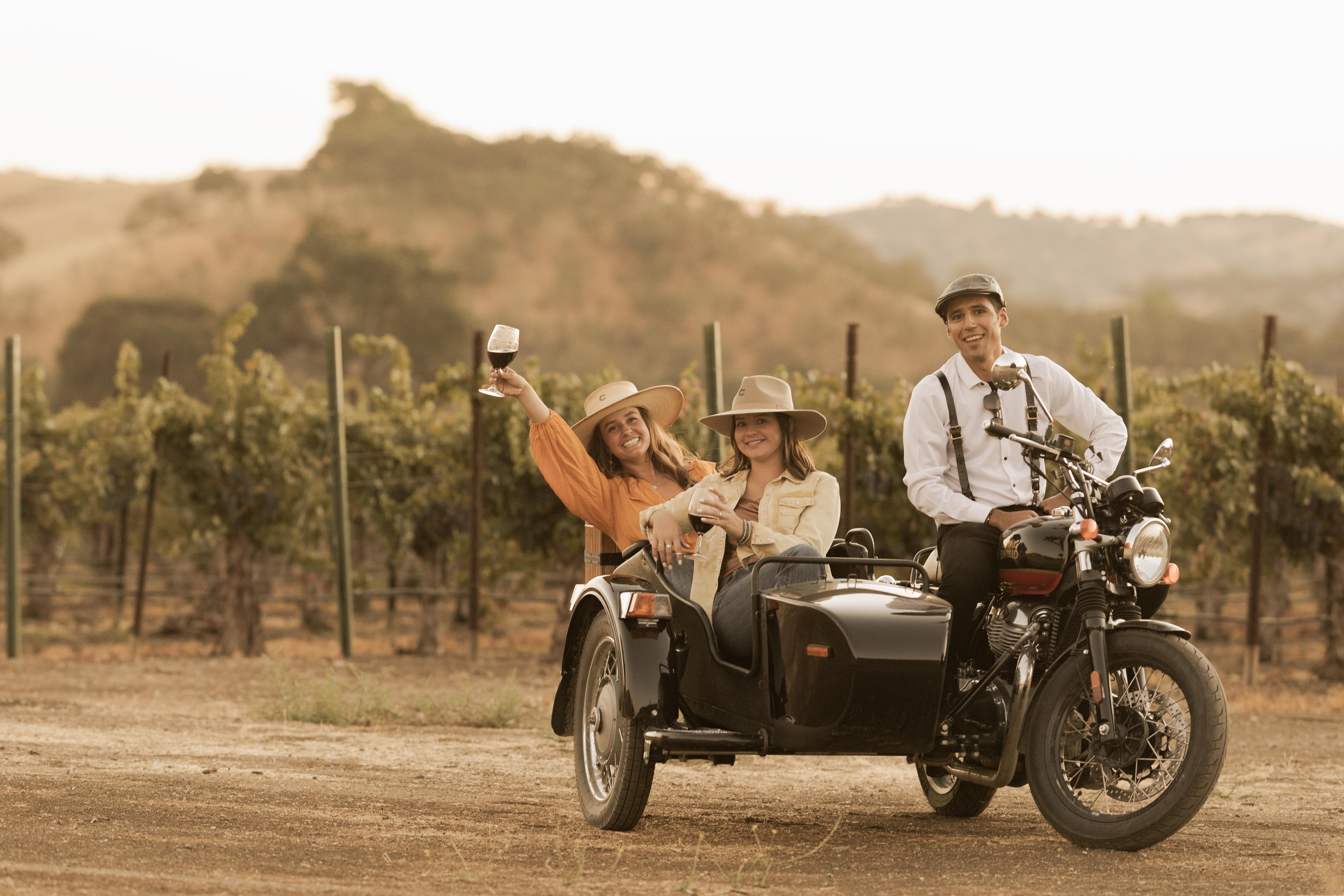 Paso Robles Sidecar Vineyard Adventure