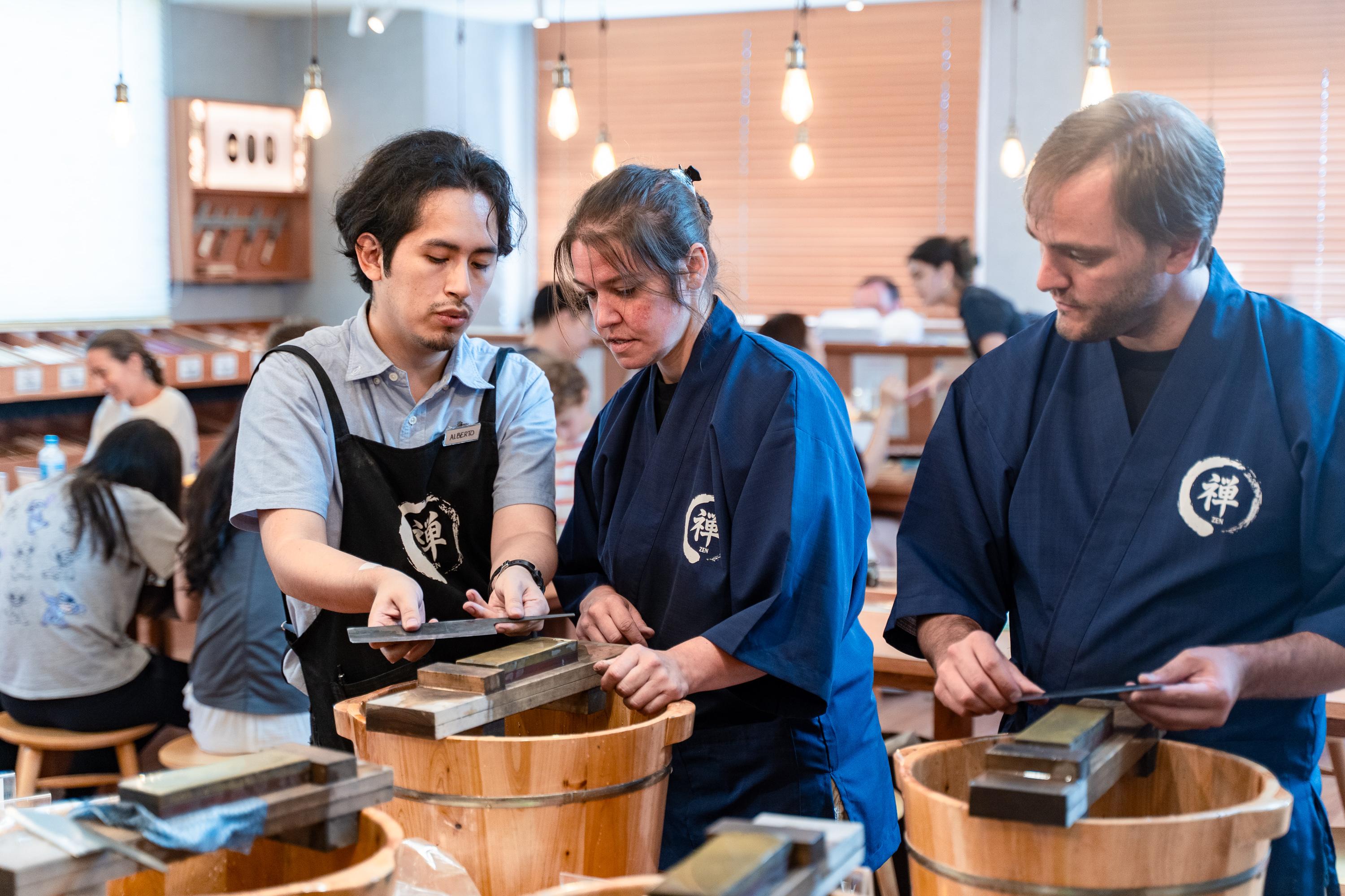 Tokyo: Japanese Knife Craft Workshop (Sharpening)
