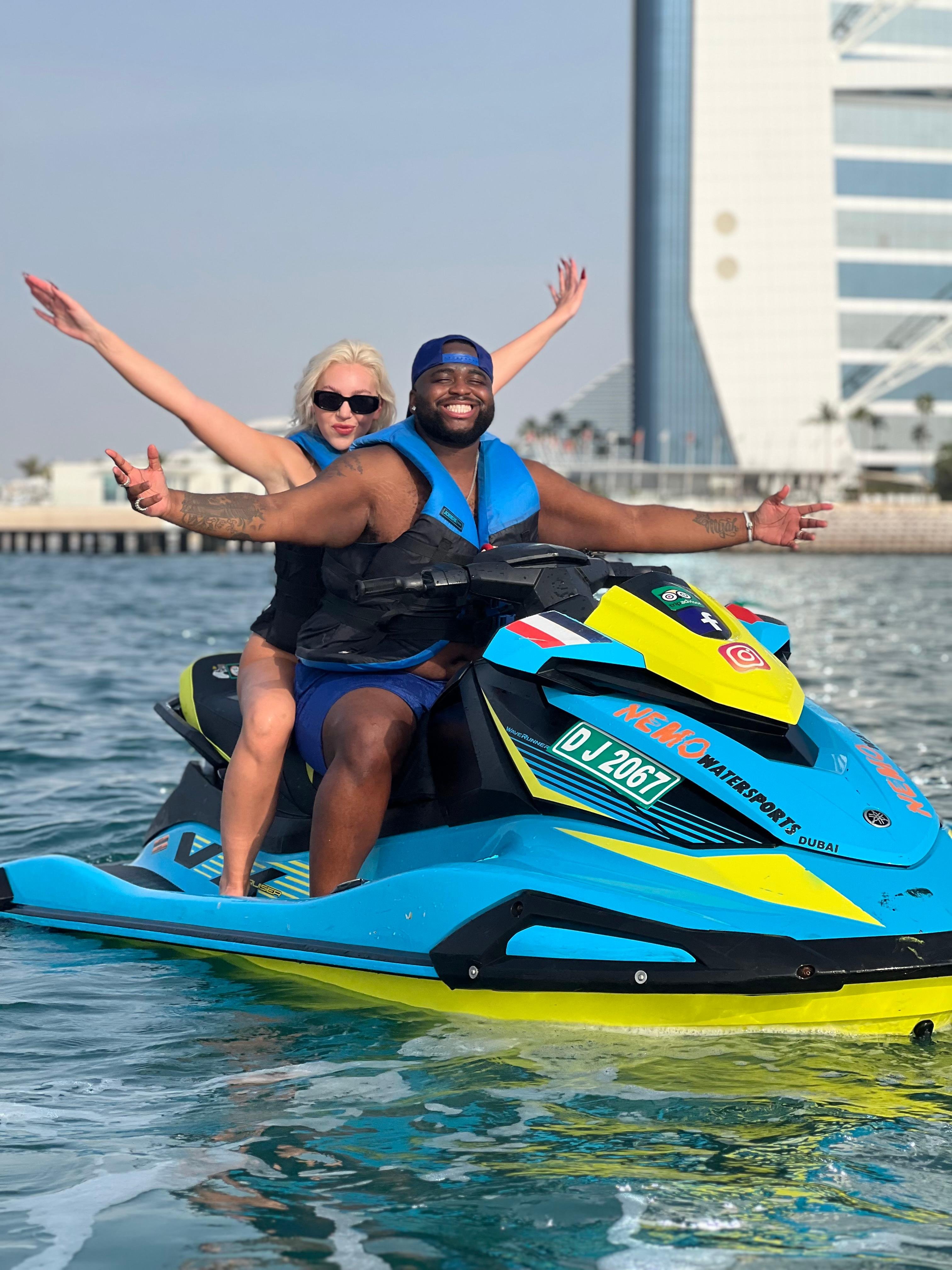Dubai Jet Ski Adventure: Burj Al Arab & Jumeirah Beach