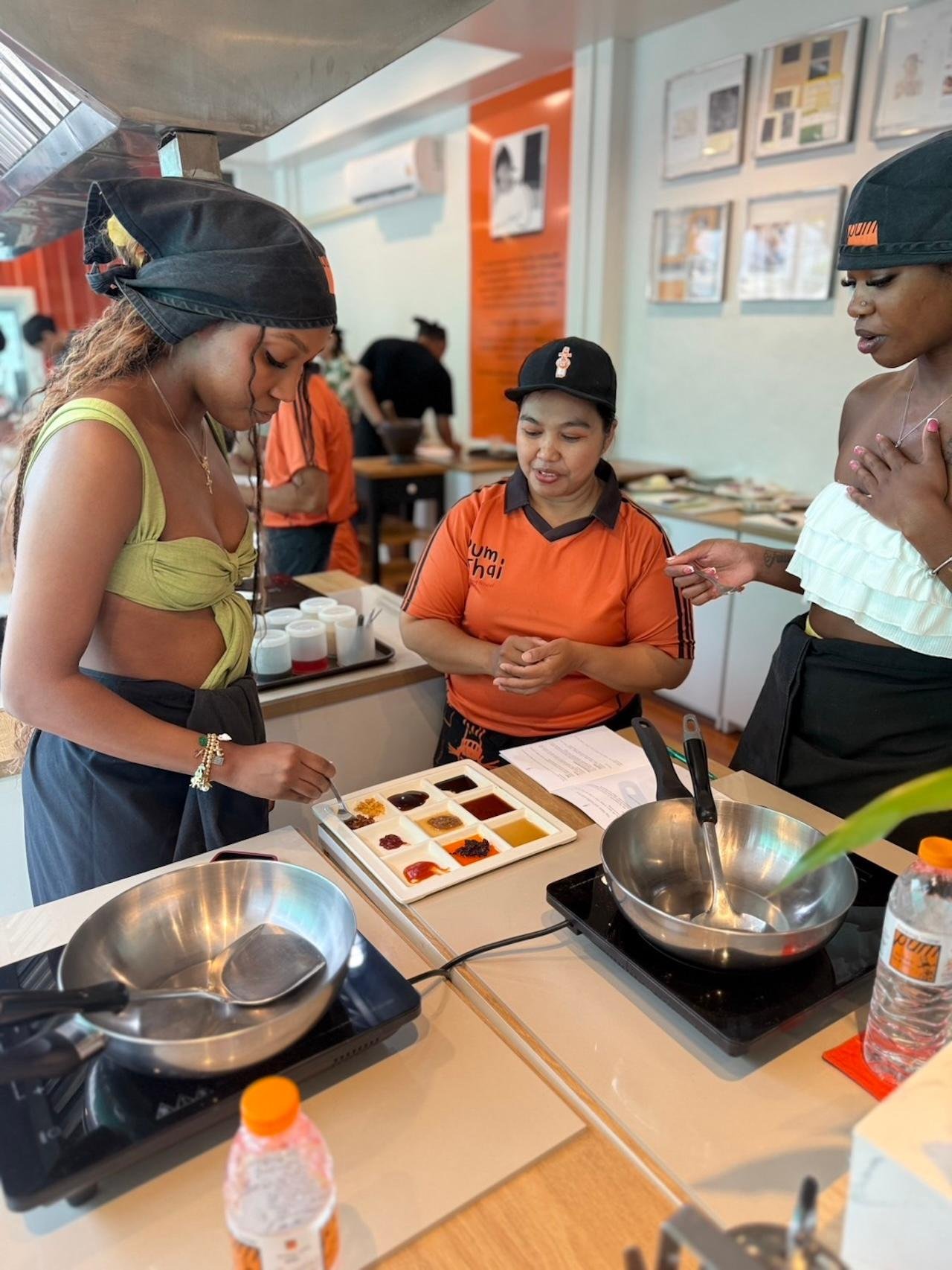 Pum Thai Express Cooking Class with Recipe Book