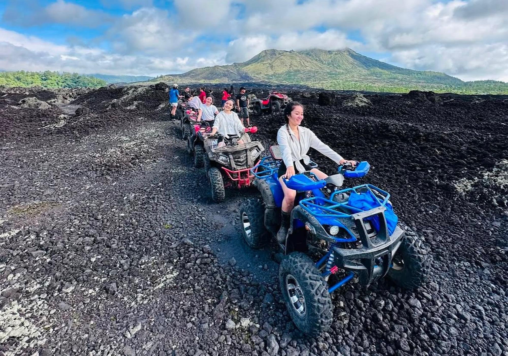 Bali Mt. Batur Black Lava ATV Quad Bike Ride