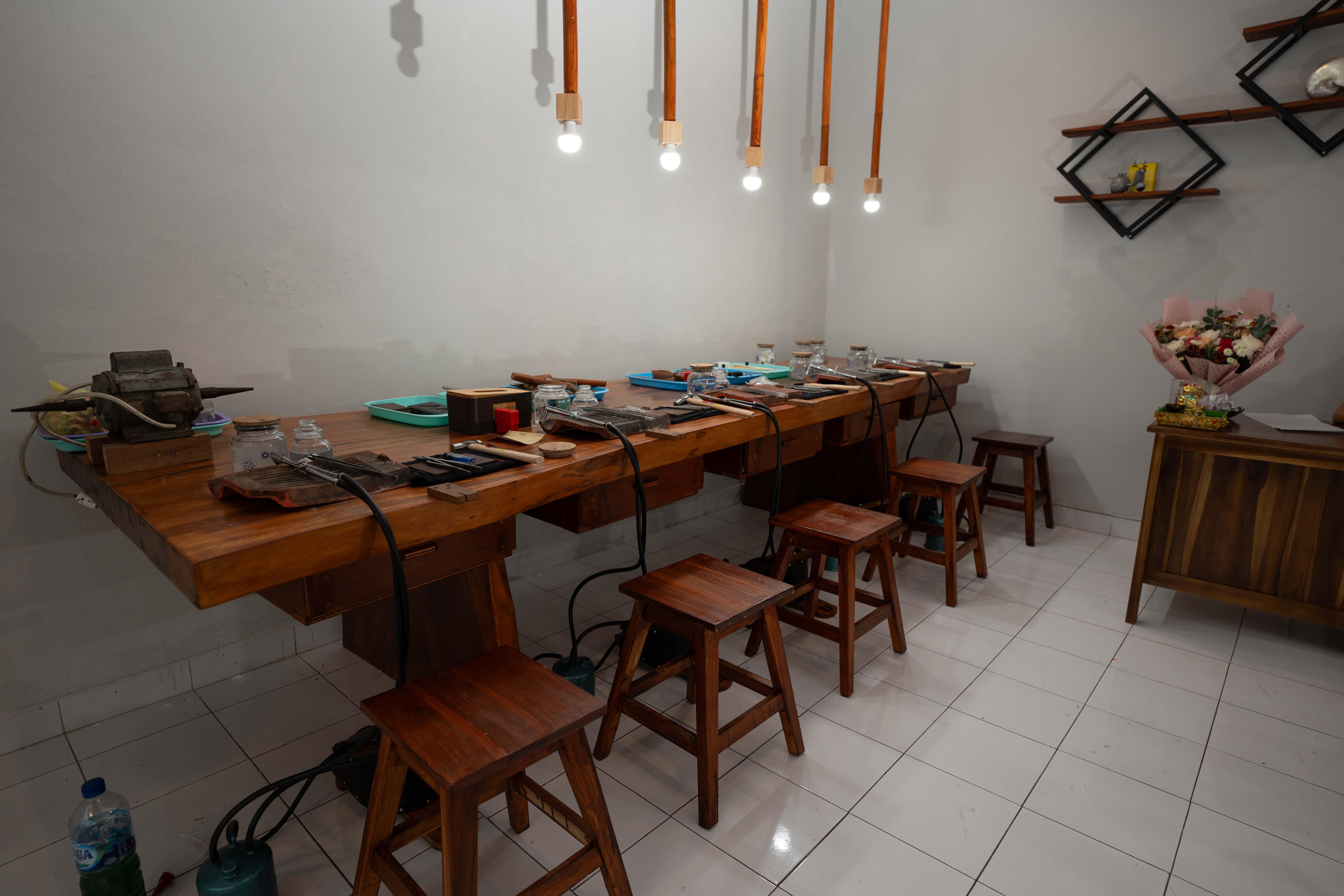 Ubud Artisan Silver Jewelry Workshop