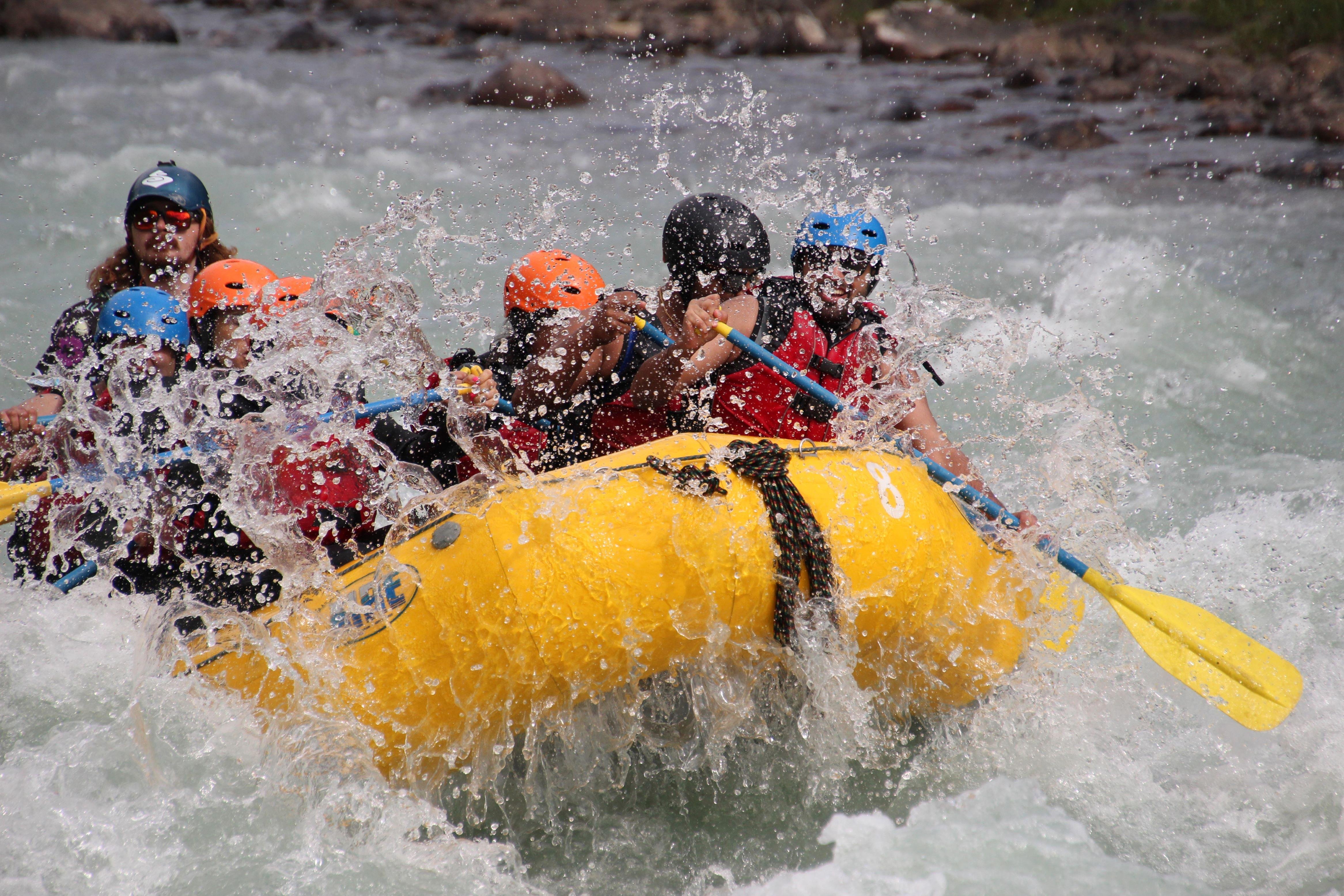 Sunwapta River White Water Rafting