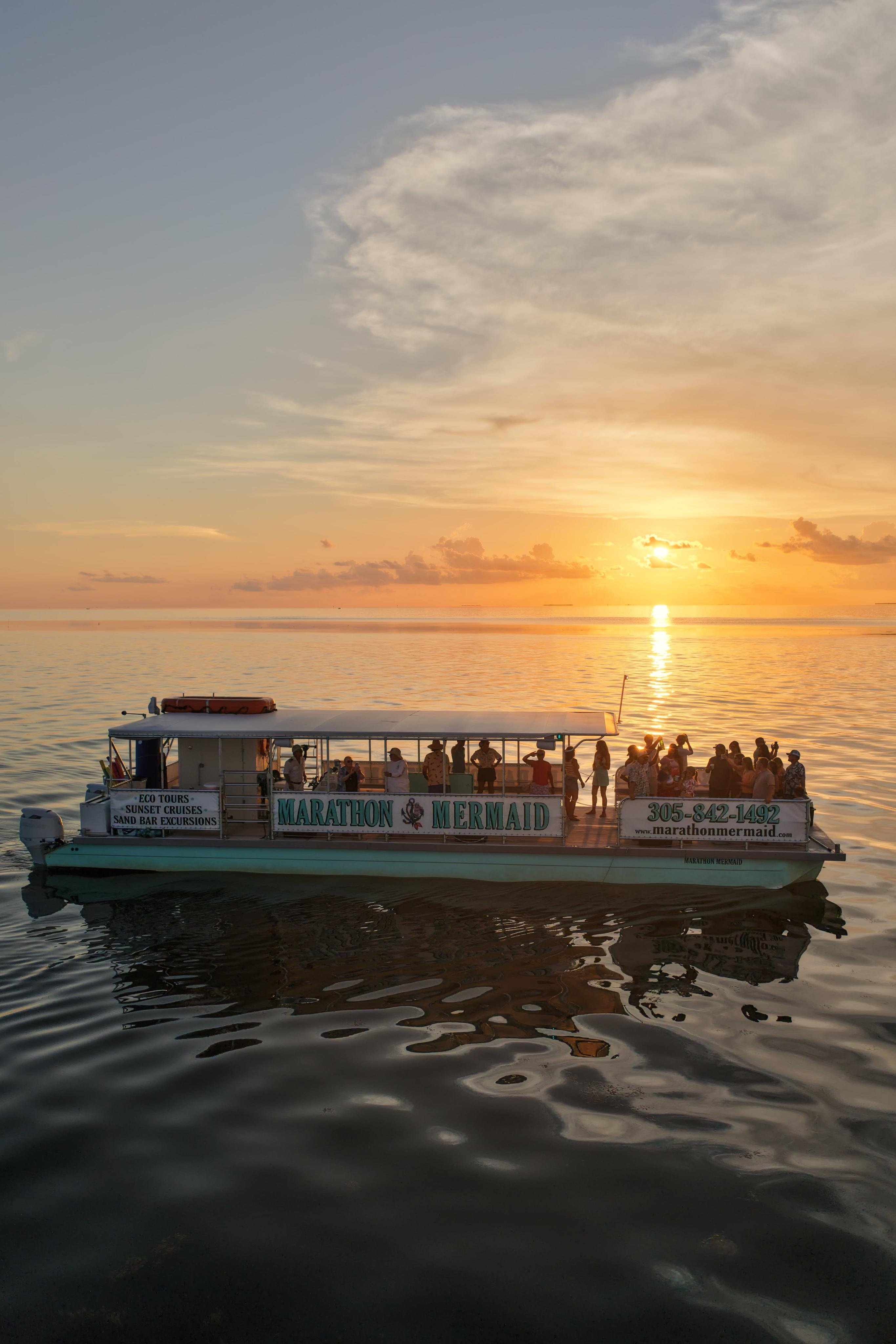 Marathon Mermaid Sunset Champagne Cruise