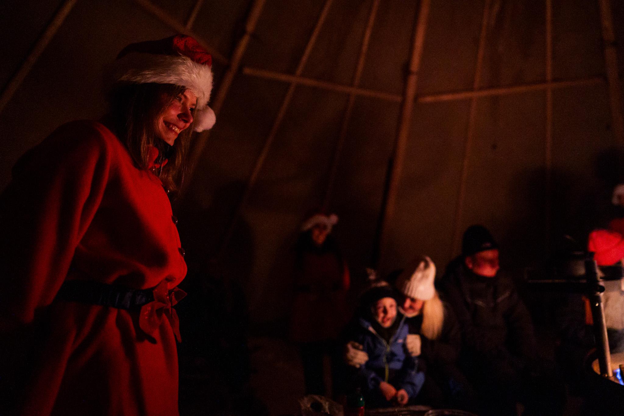 Rovaniemi: Santa Claus & Northern Lights Forest Experience