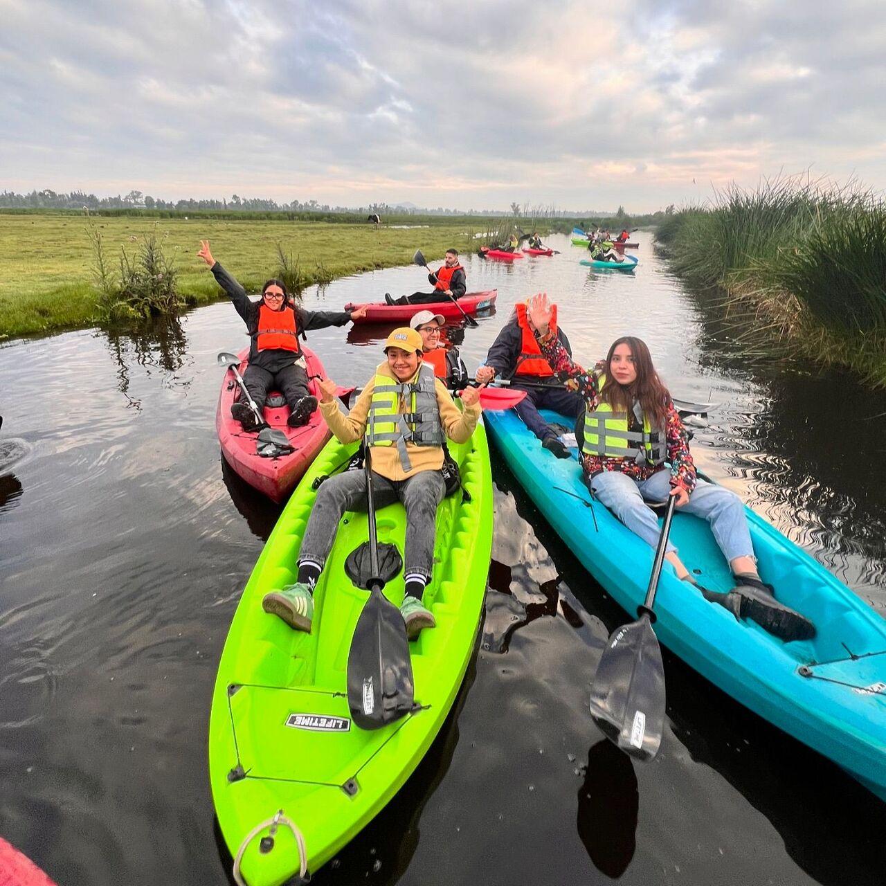 Xochimilco Kayak & Axolotl Conservation Tour