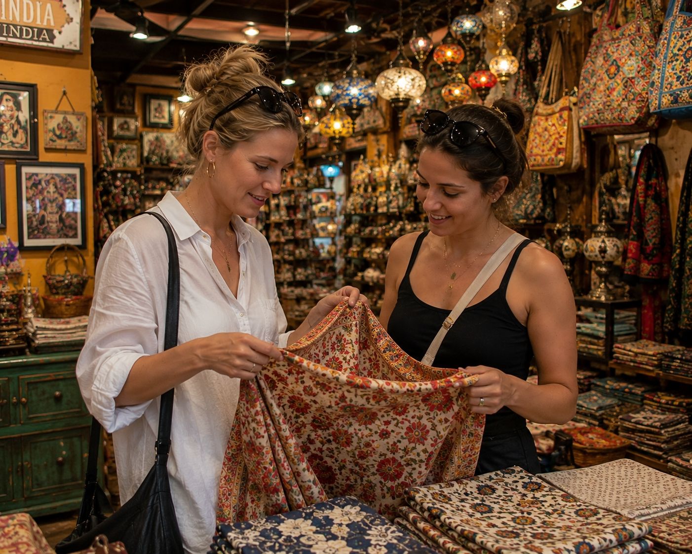 Delhi Private Shopping Tour with Local Expert