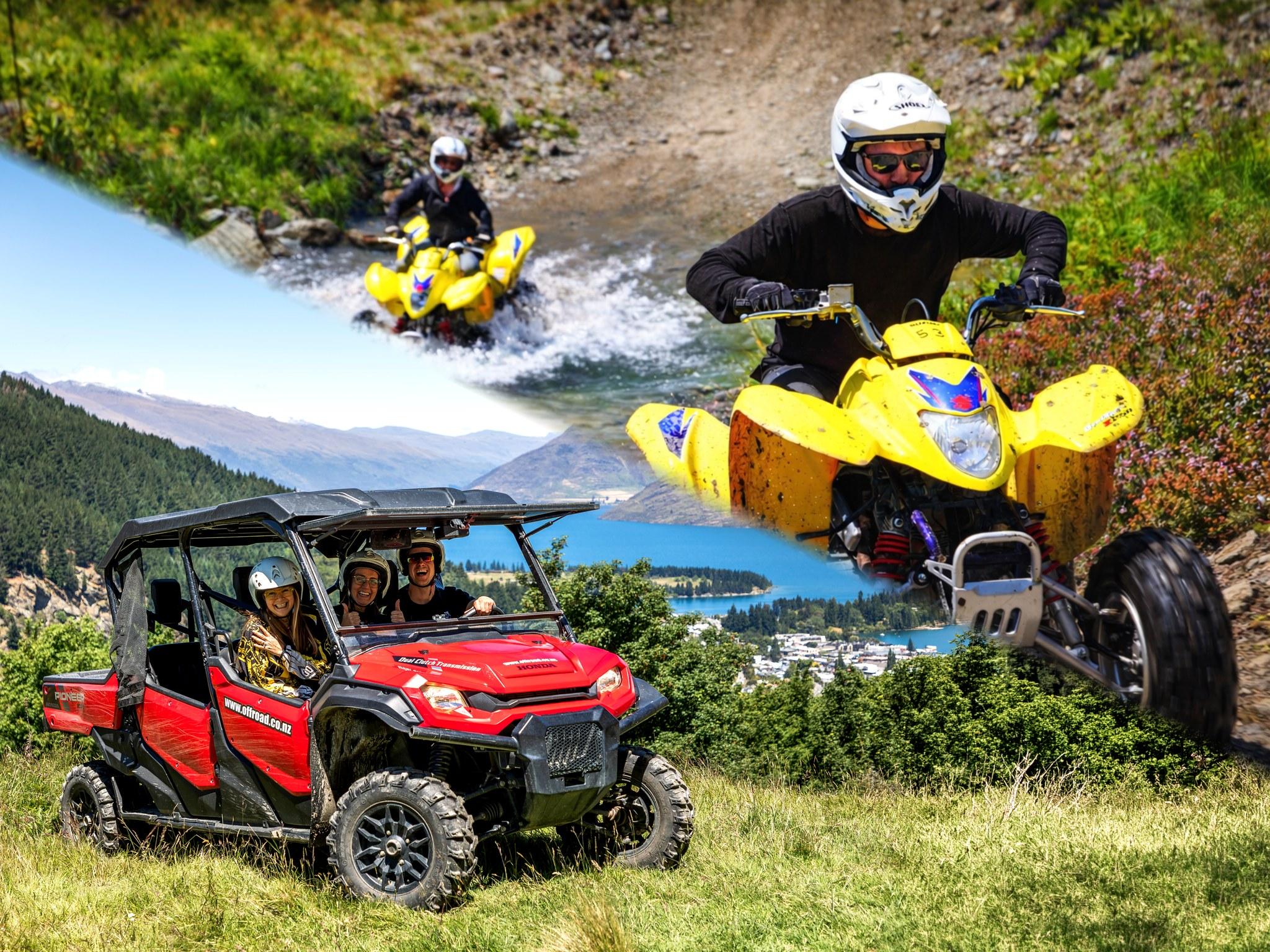 Queenstown Quad Bike & Buggy Off-Road Combo