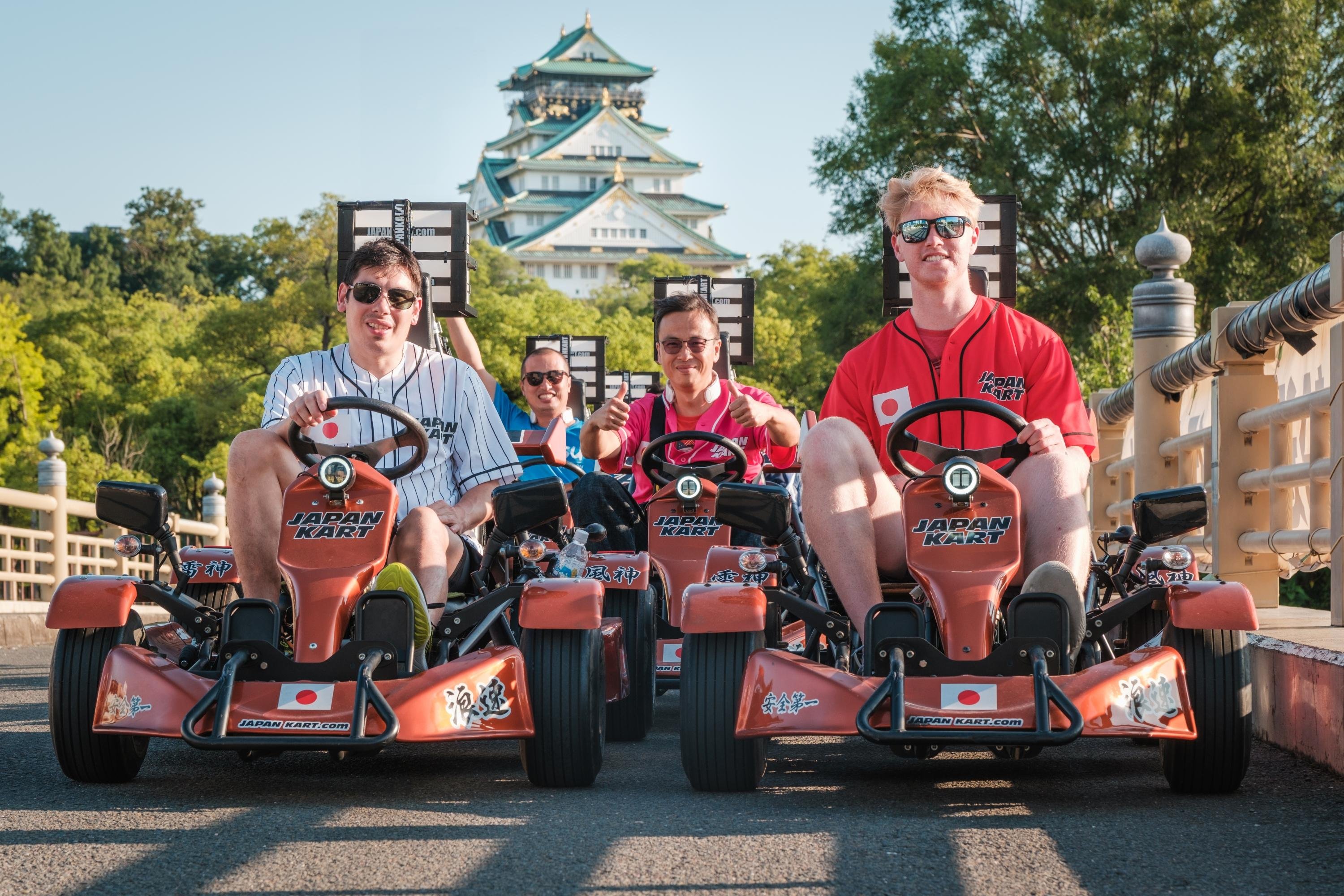 Osaka Street Go-Kart Tour with Guide