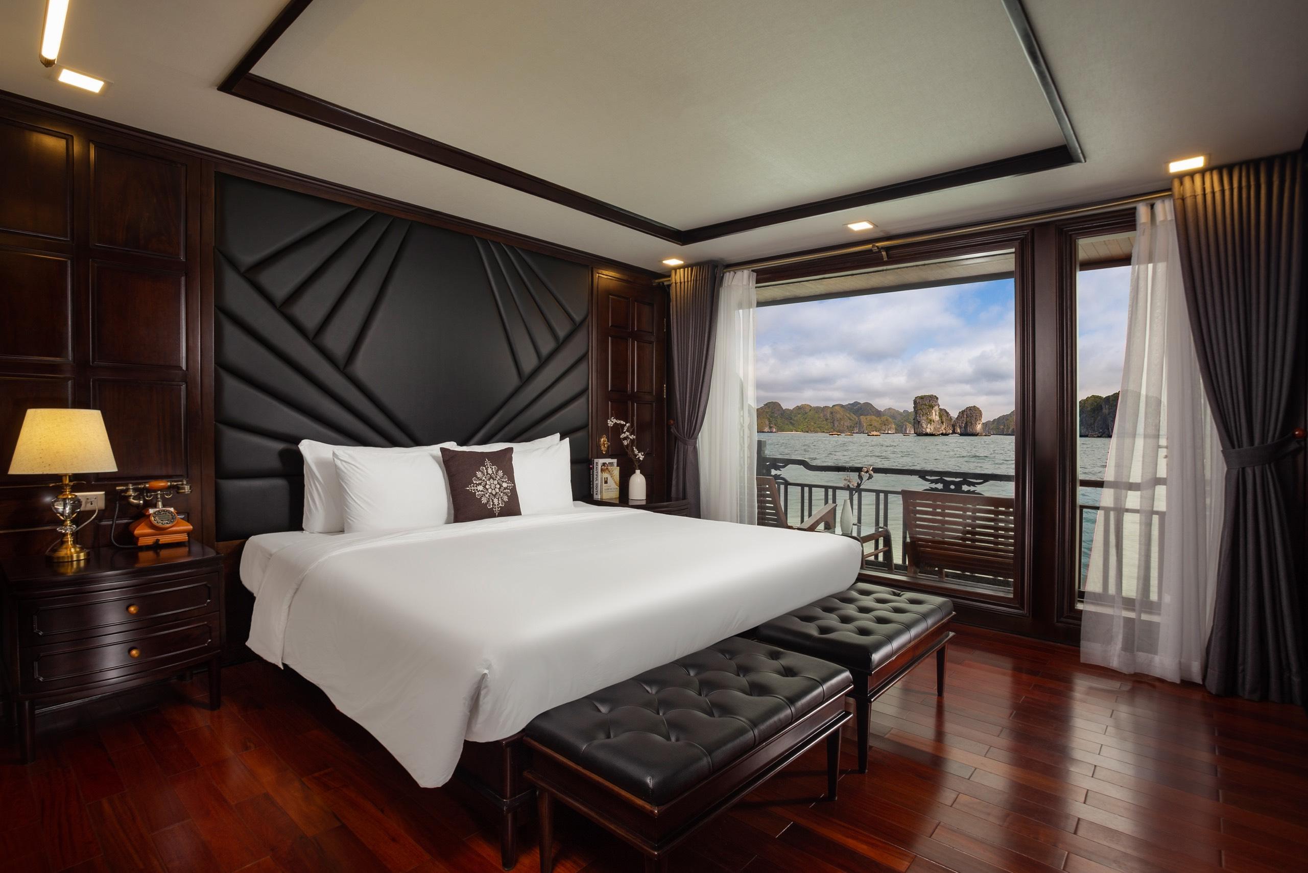 Ha Long & Lan Ha Bay 2-Day 5-Star Balcony Cruise