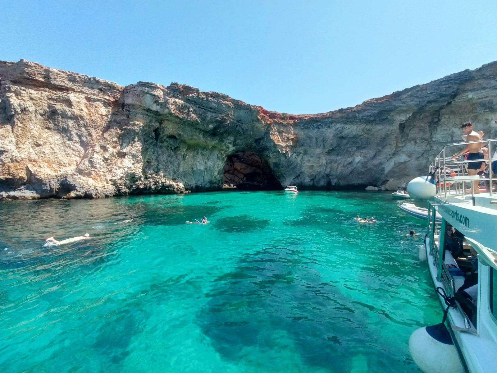 Comino 3-Bay Cruise: Blue Lagoon, Crystal Lagoon & Halfa Rock