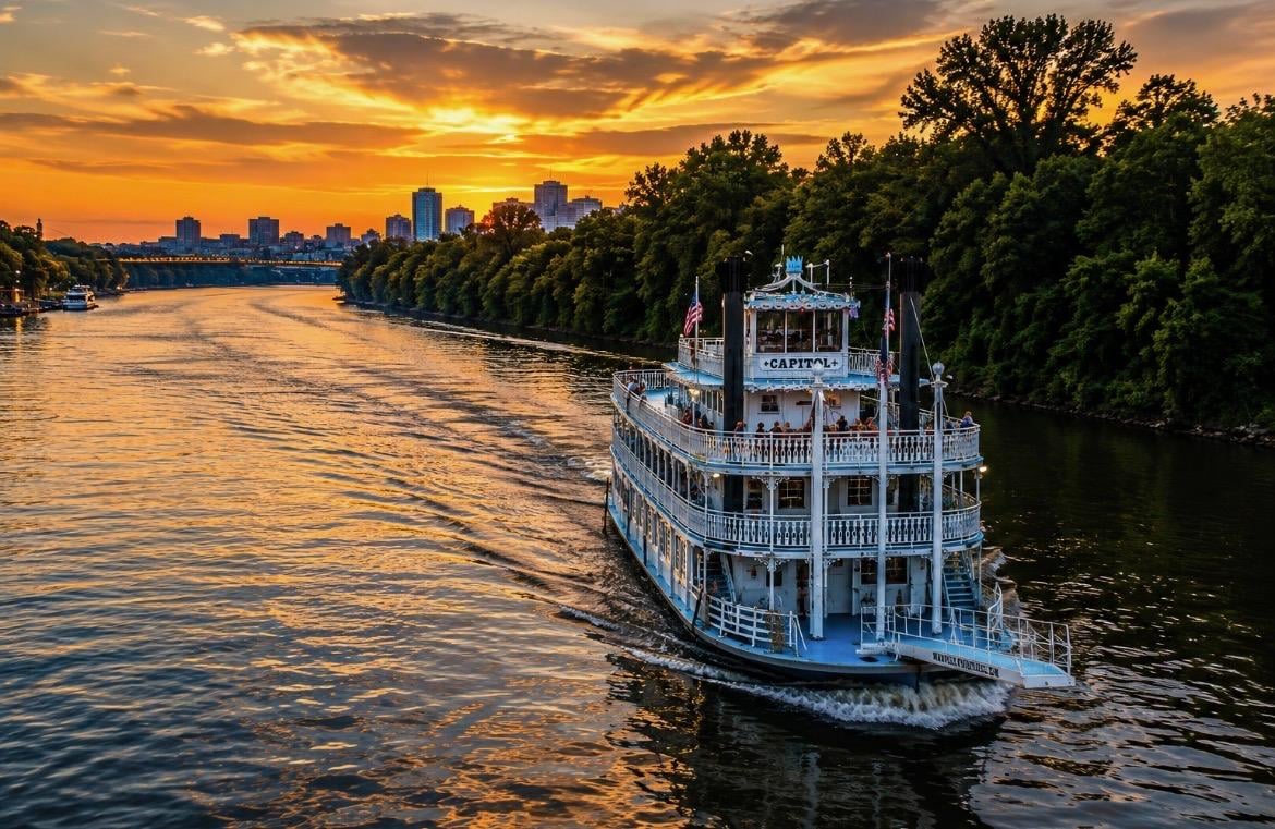 Cumberland River Paddlewheel Cruise with Live Entertainment