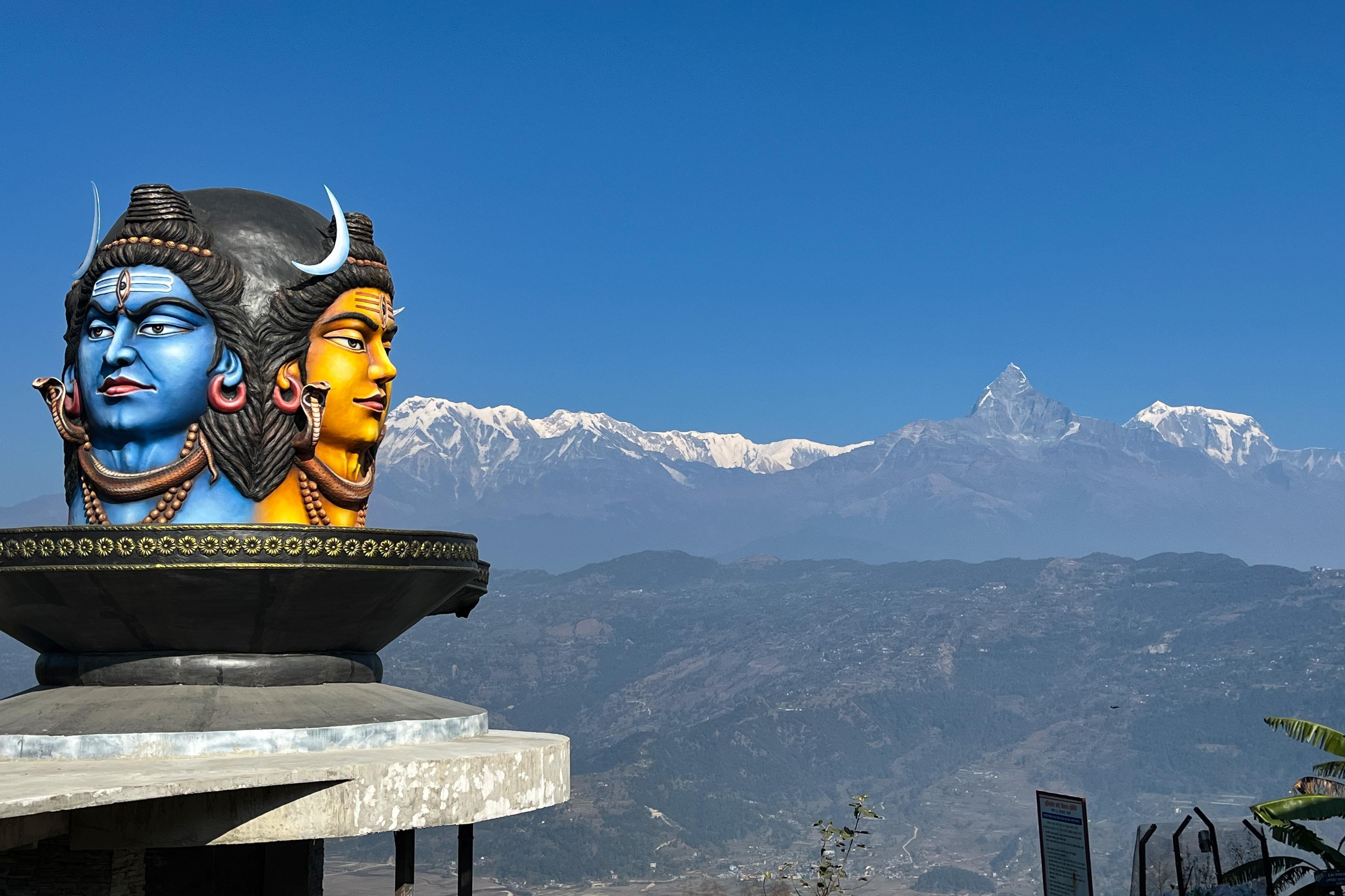 Pokhara World Peace Pagoda & Shiva Statue Trek