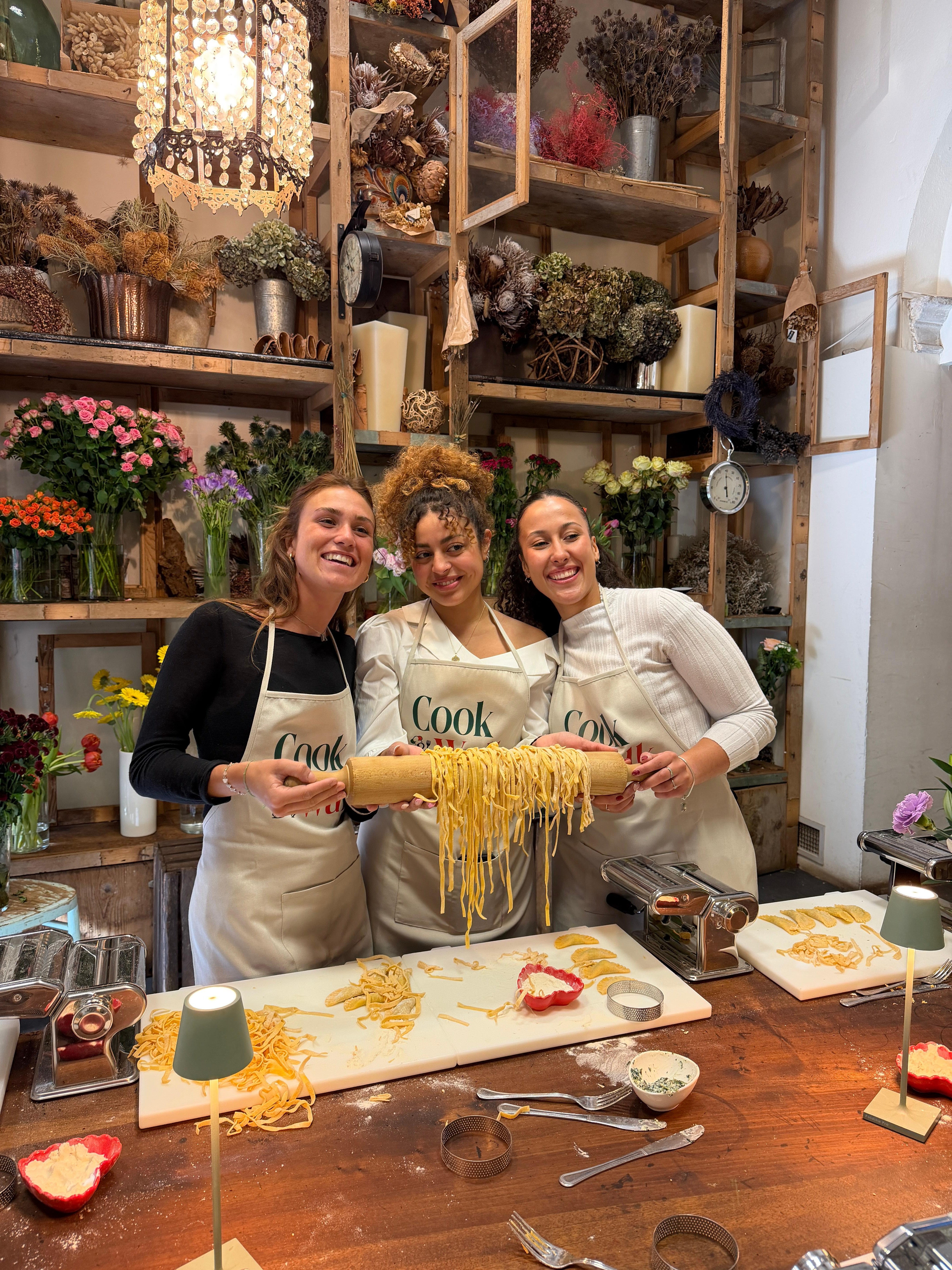 Traditional Ligurian Pasta & Tiramisu Workshop in Genoa