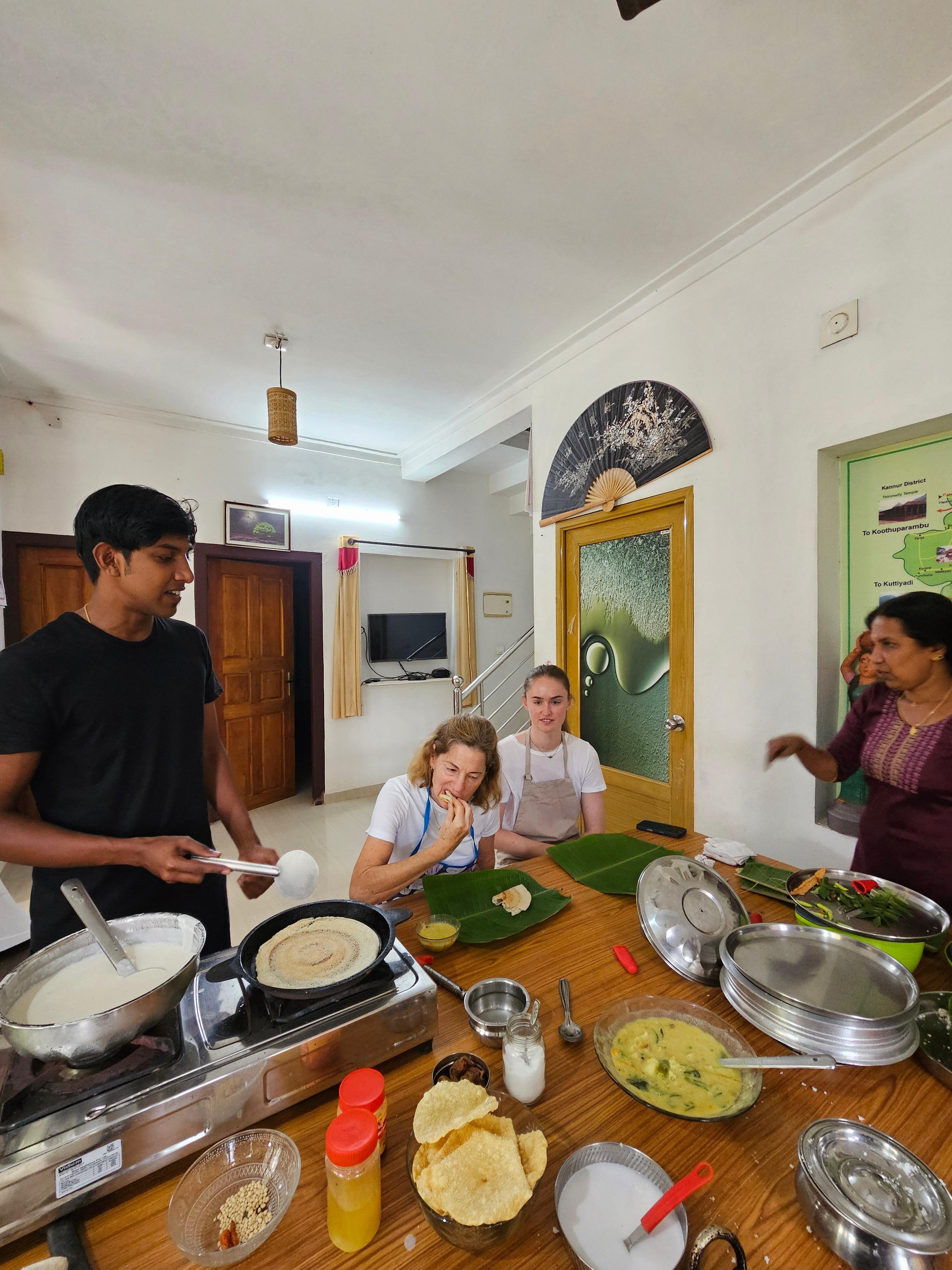 Wayanad Kerala Vegetarian Cooking Class