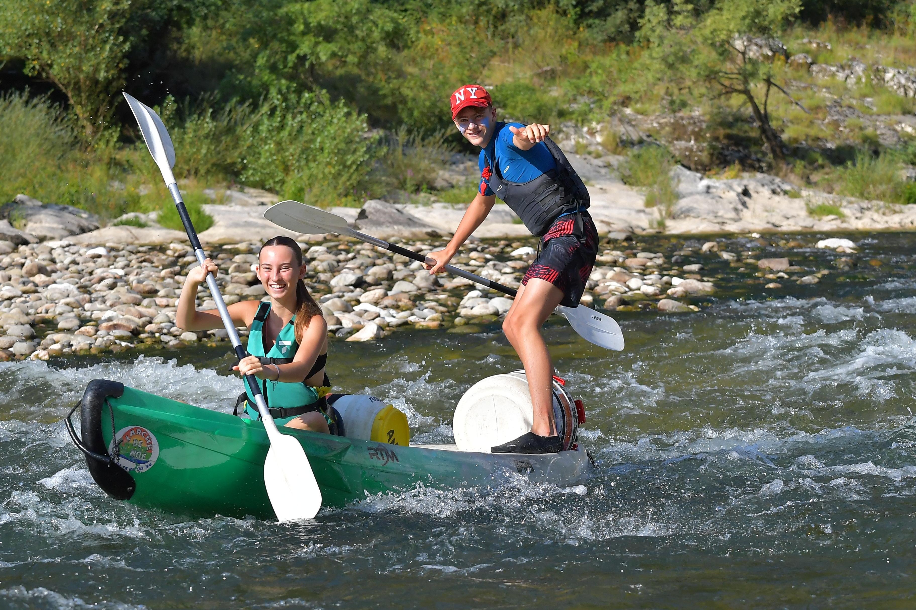 Full-Day Ardèche Gorges Canoe Adventure - 24km Wild Route