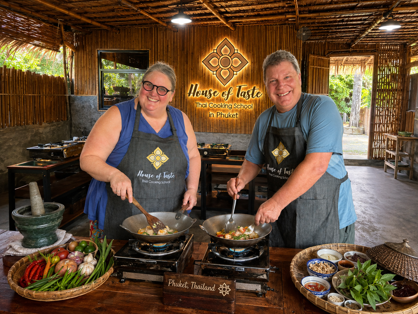 Thai Cooking Class & Market Tour in Phuket