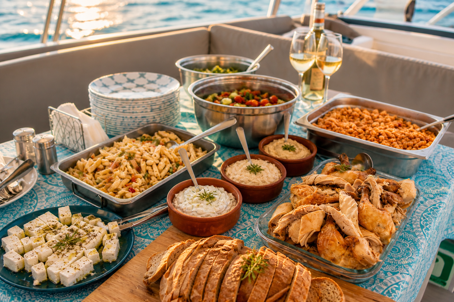 Rhodes: All-Inclusive Catamaran Cruise with Lunch and Drinks