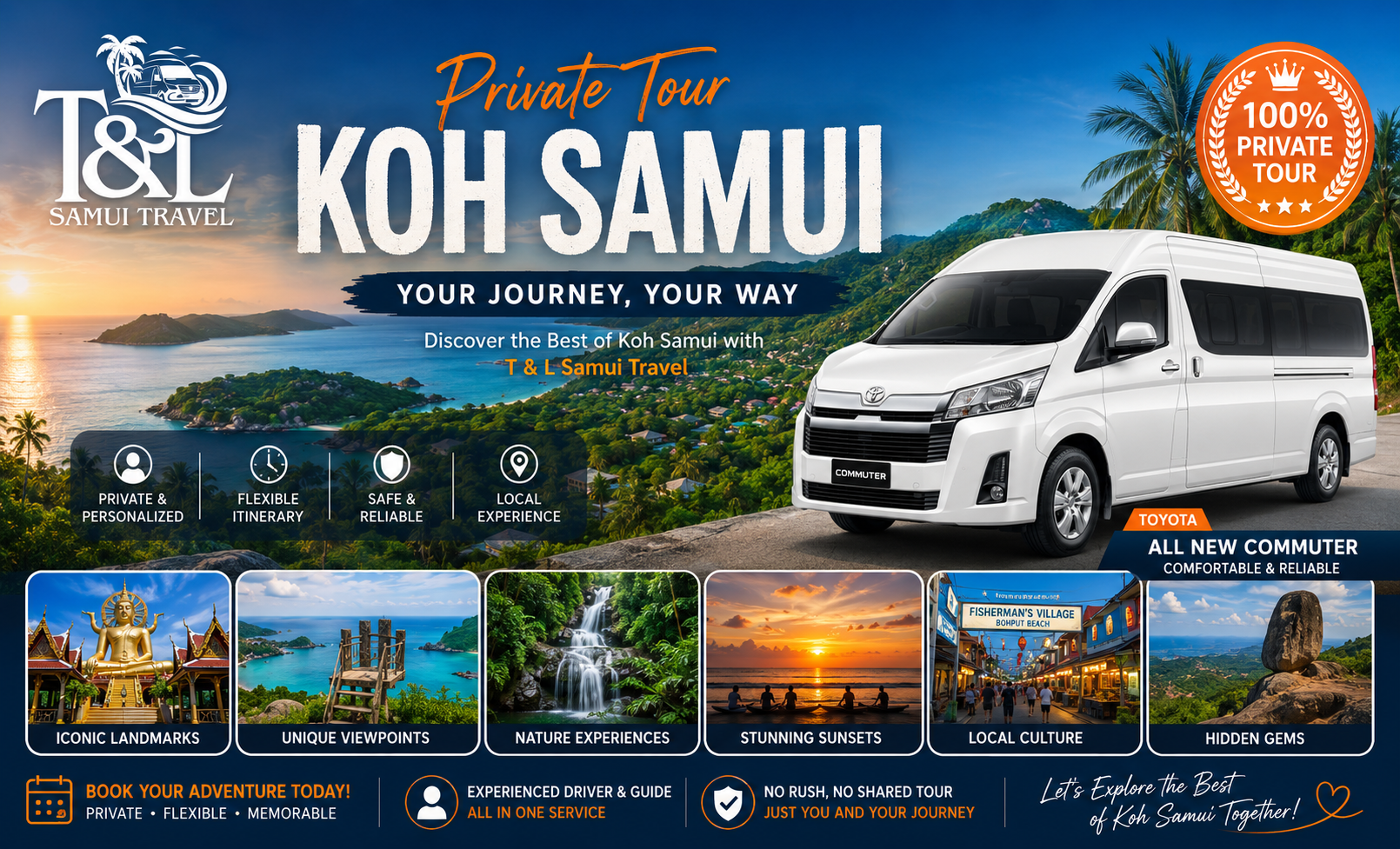 Koh Samui Private Tour with Flexible Itinerary