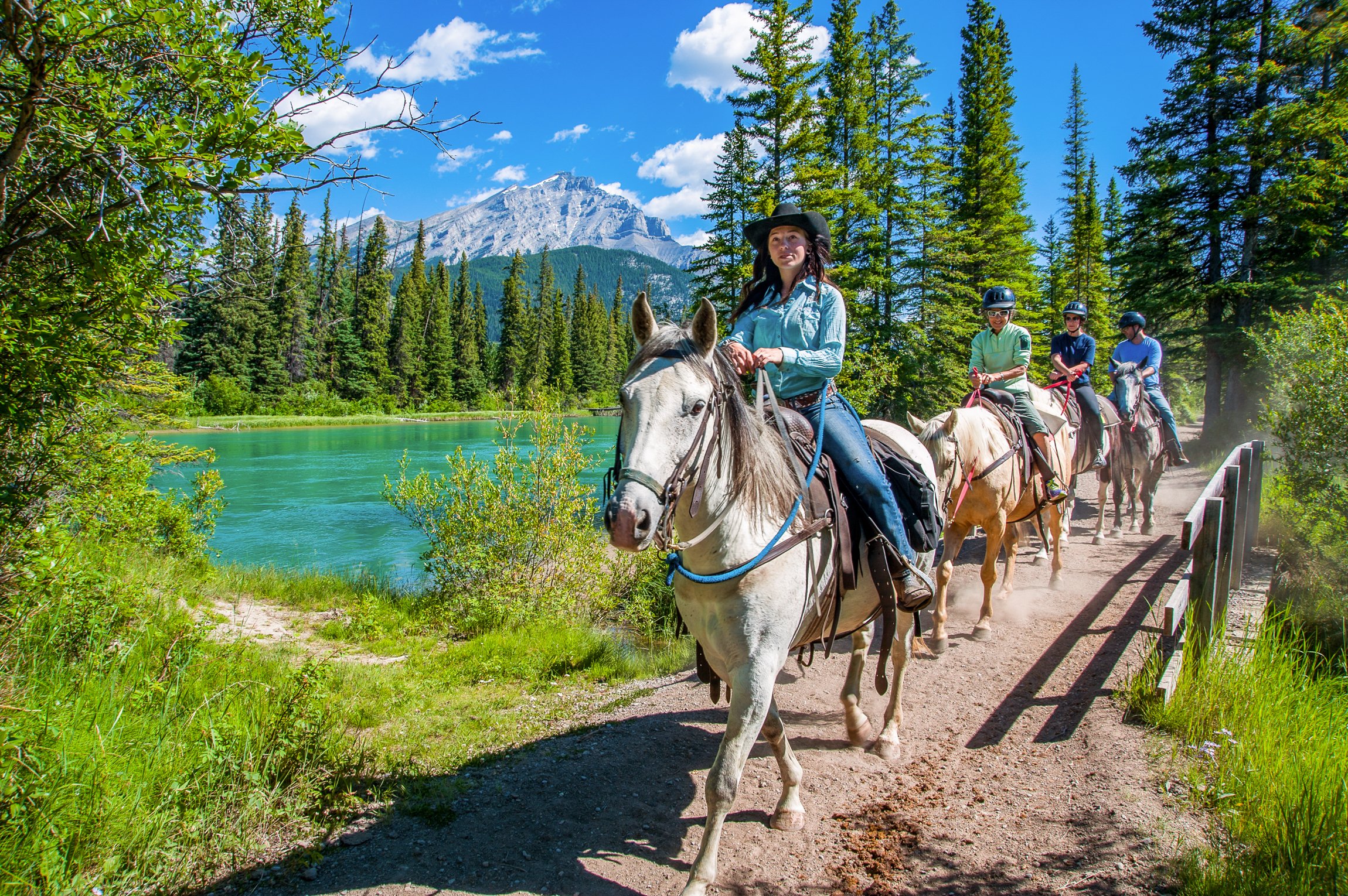 Bow River Horseback Adventure in Banff
