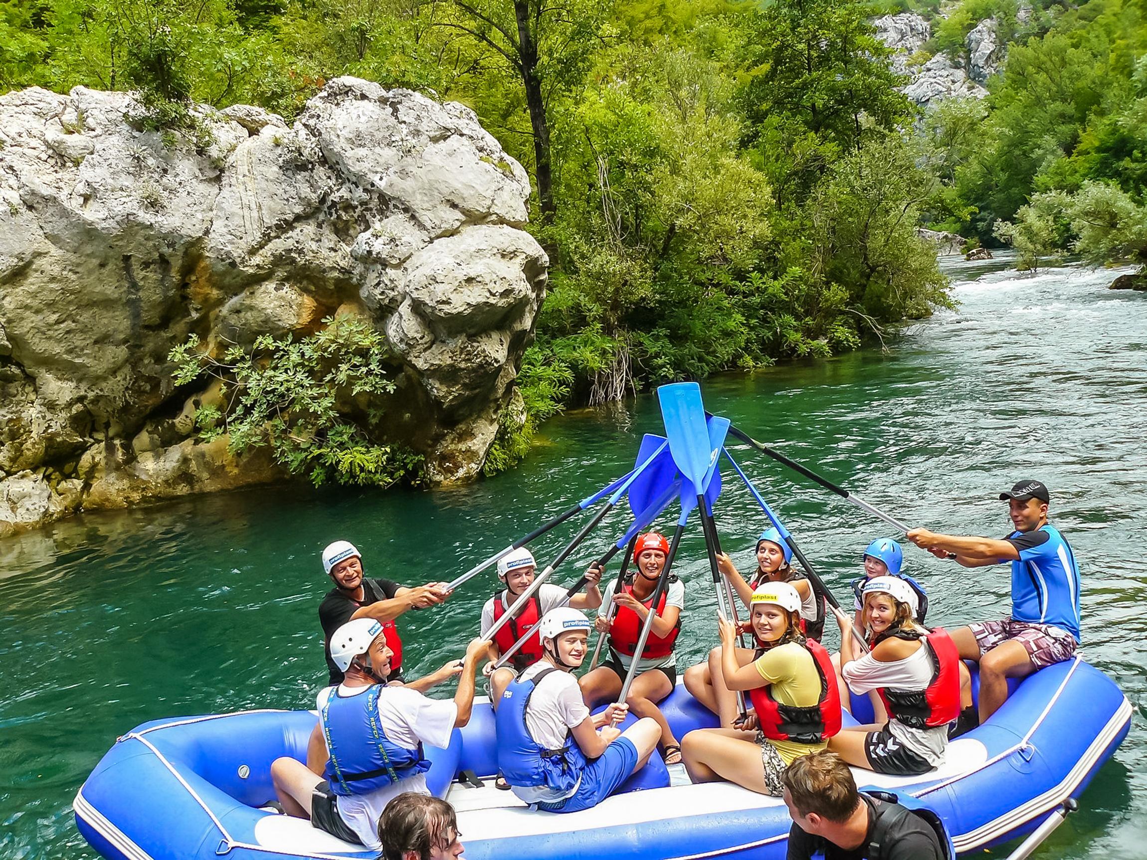 Cetina River Rafting & Cliff Jumping Adventure from Omiš