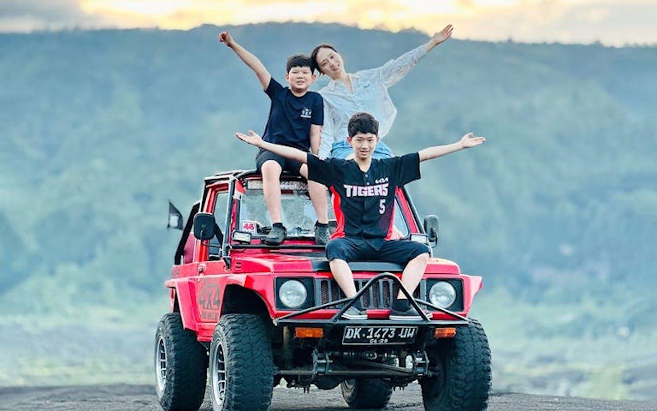 Mount Batur 4WD Jeep Adventure & Natural Hot Springs