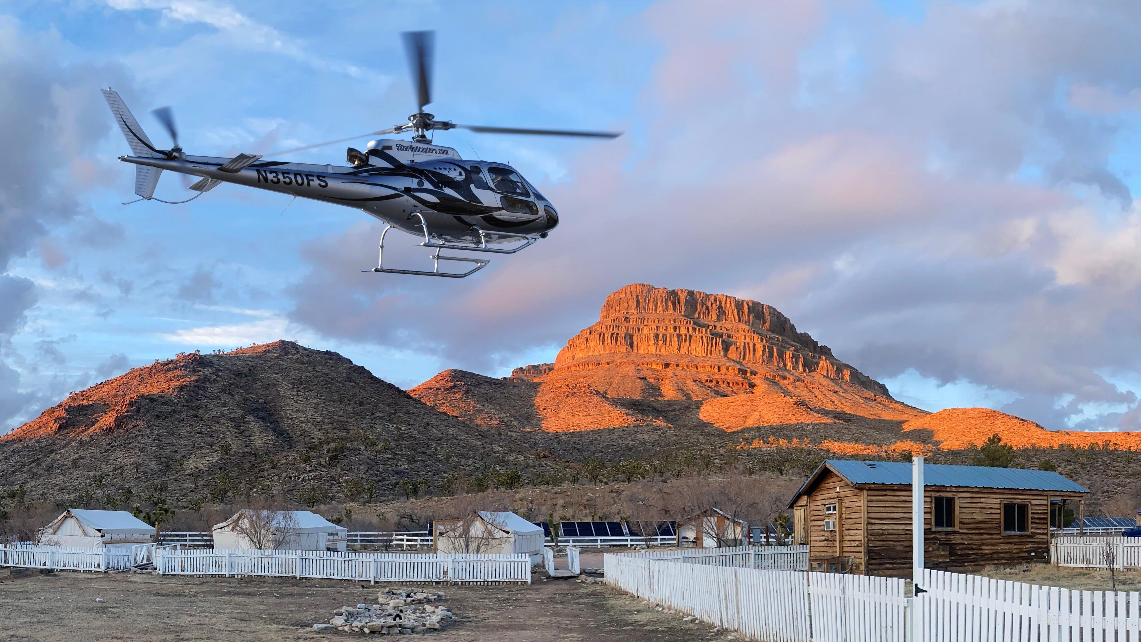 Grand Canyon Helicopter Flight & Historic Western Ranch Day Trip