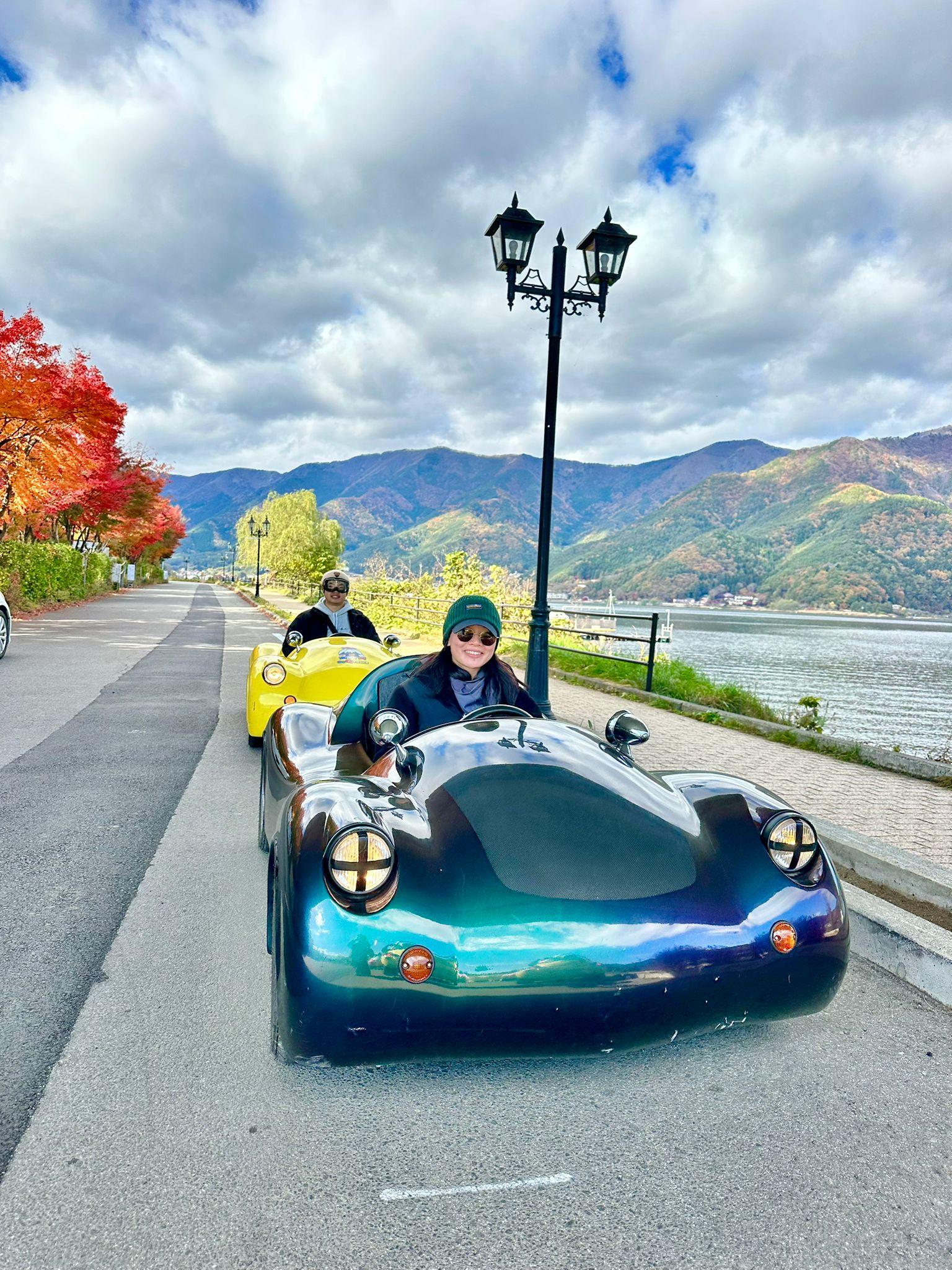 Lake Kawaguchiko Electric Mini Car Guided Tour