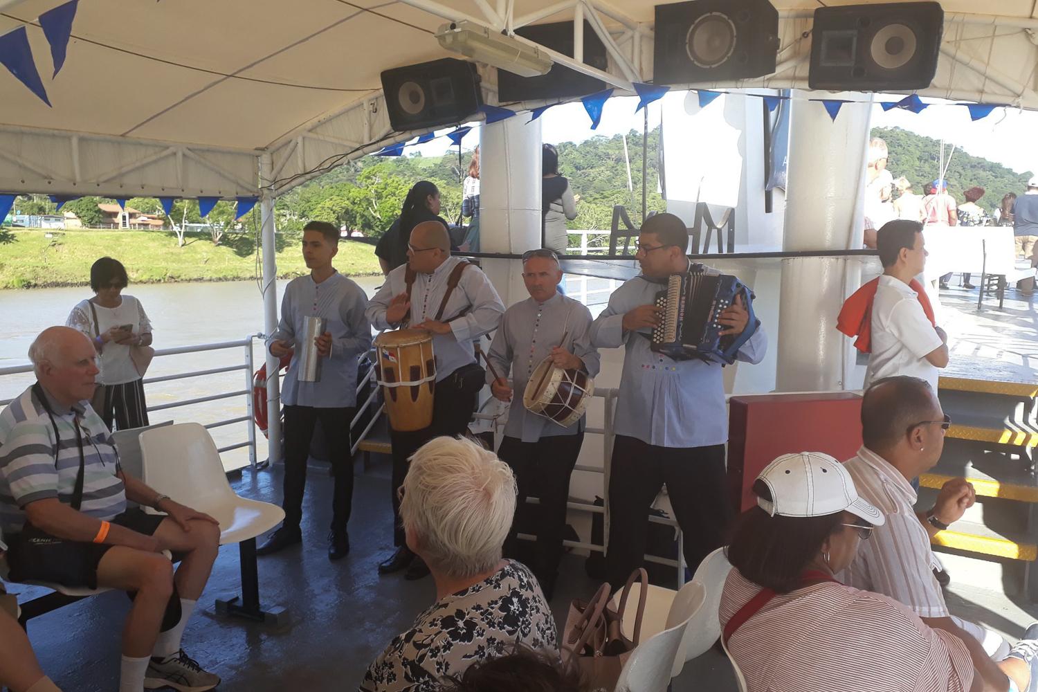 Panama Canal Transit: Two-Lock Passage with Onboard Lunch