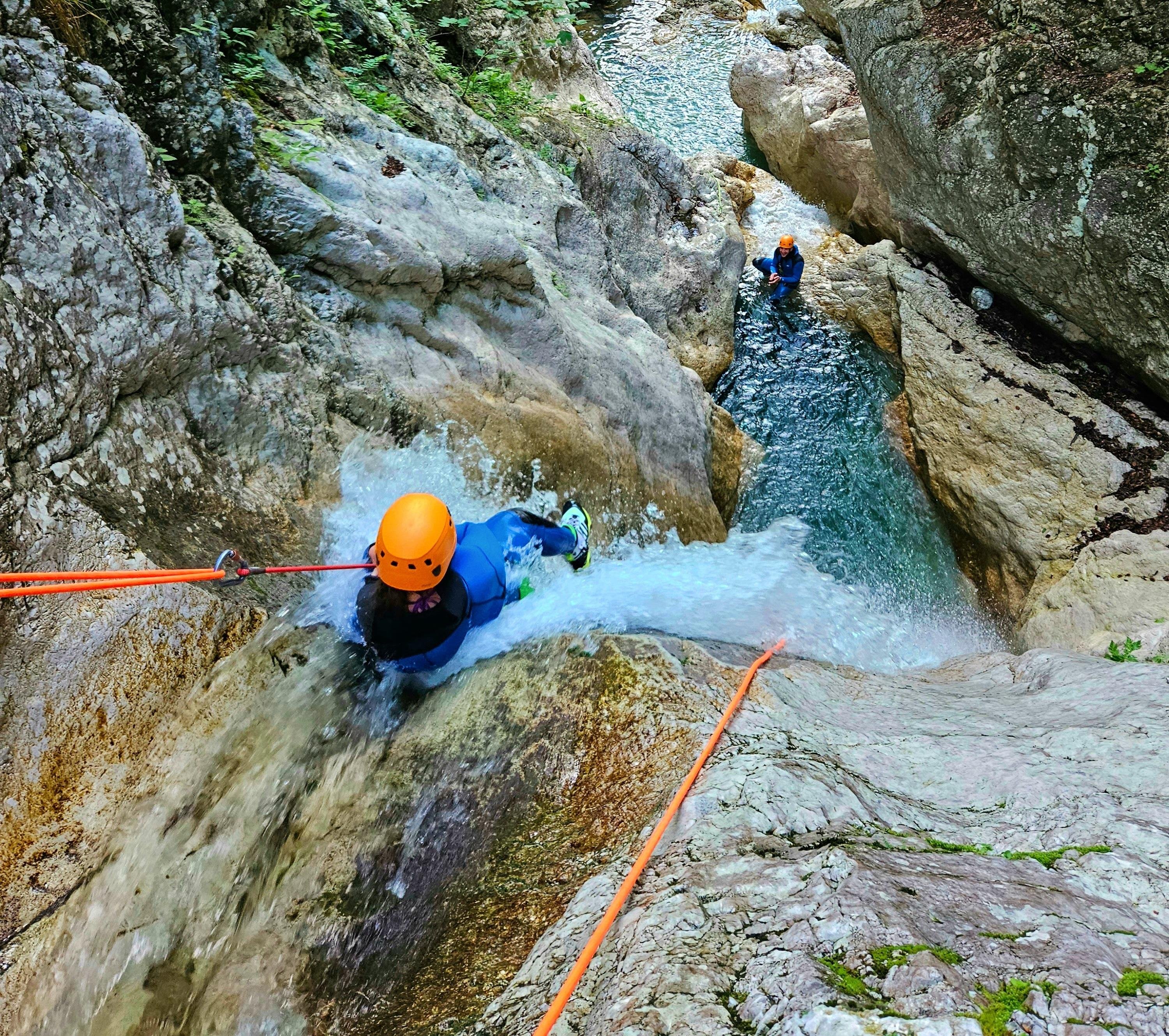 Bovec Canyoning for Beginners - Sušec Canyon