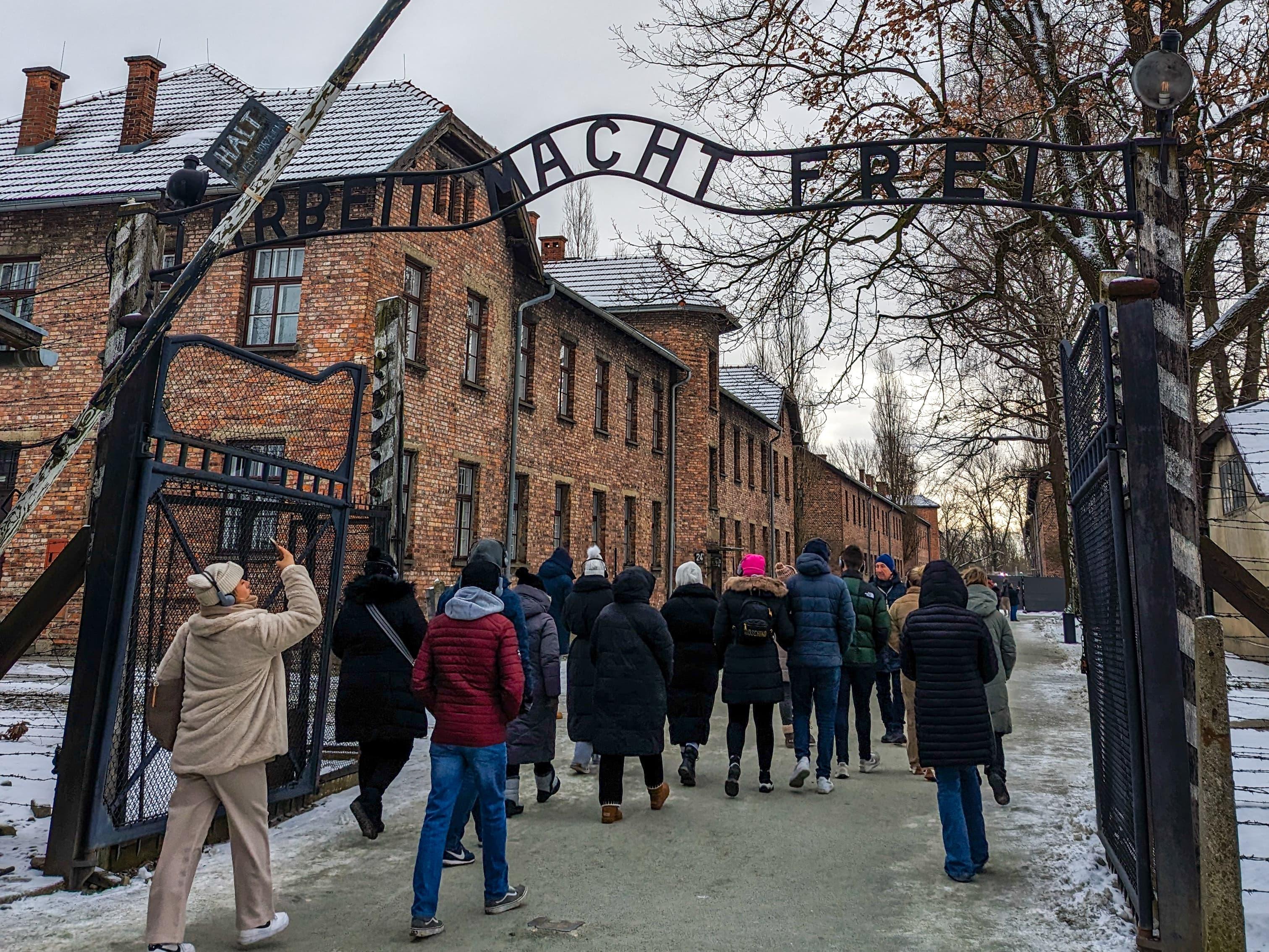 memorial tour in Auschwitz-Birkenau — photo 1