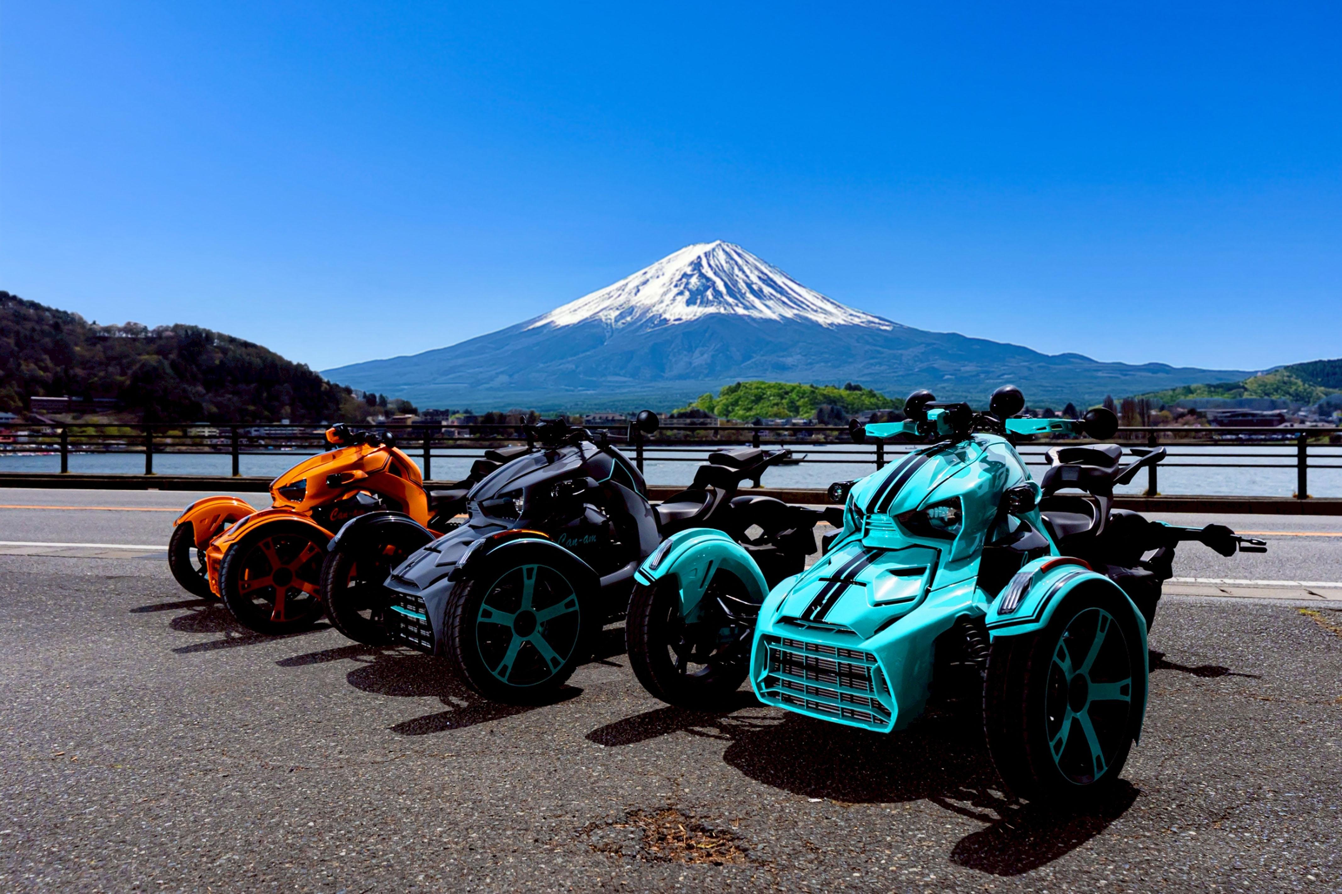 Mt. Fuji Guided Can-Am Trike Experience