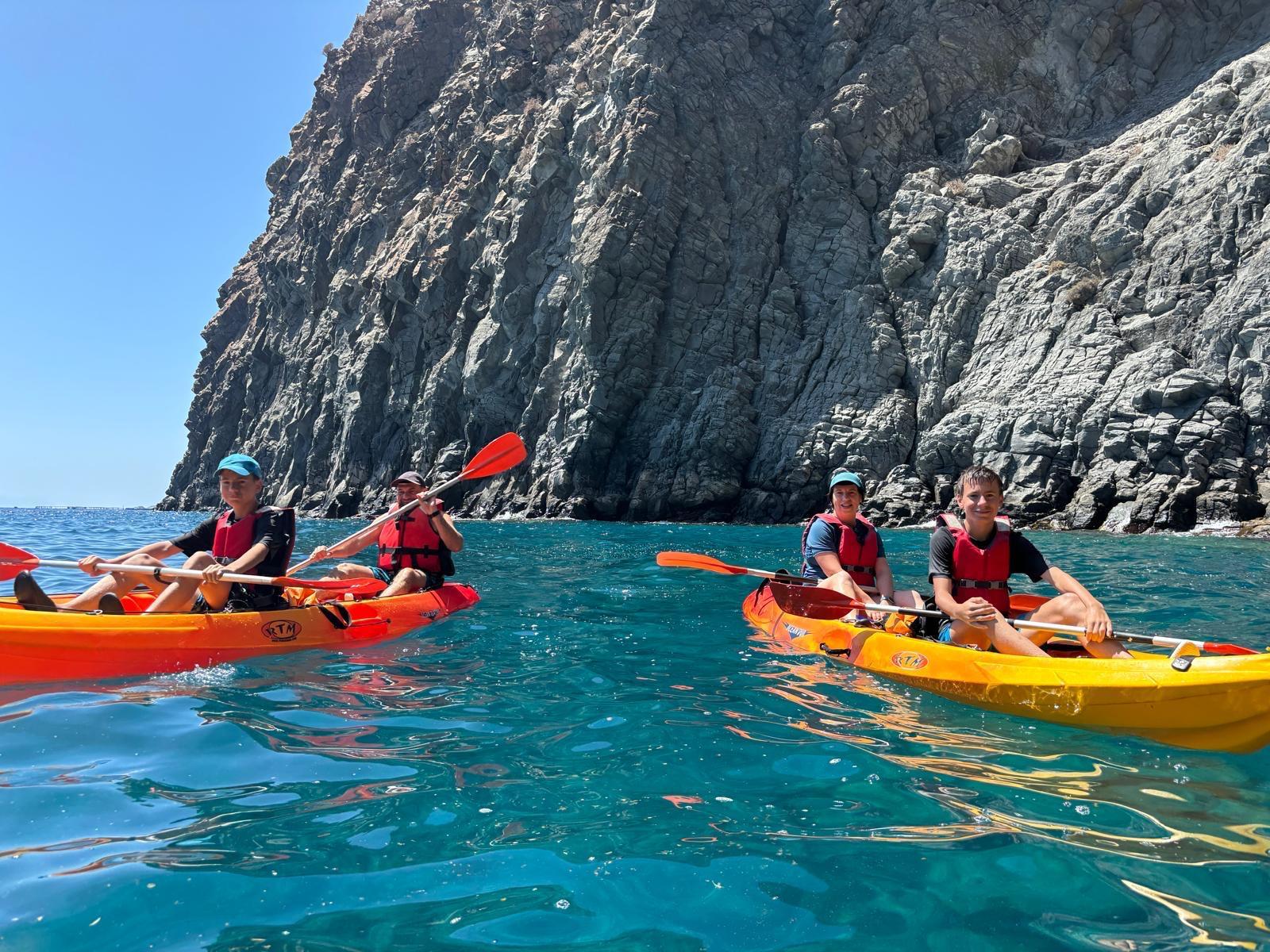 Kayaking and Snorkeling in Palm Mar Marine Reserve