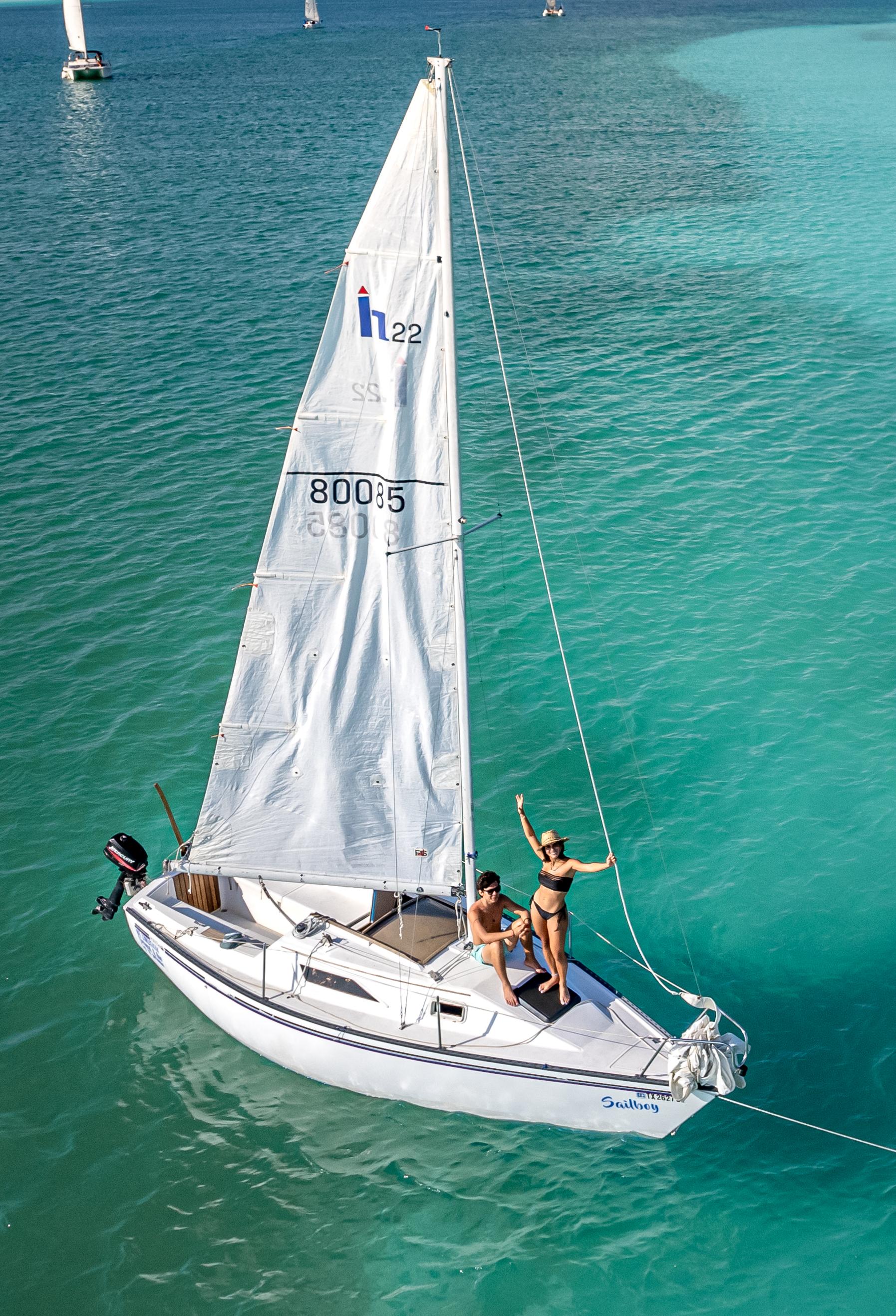 Private Sailboat Experience on Bacalar's Seven-Color Lagoon