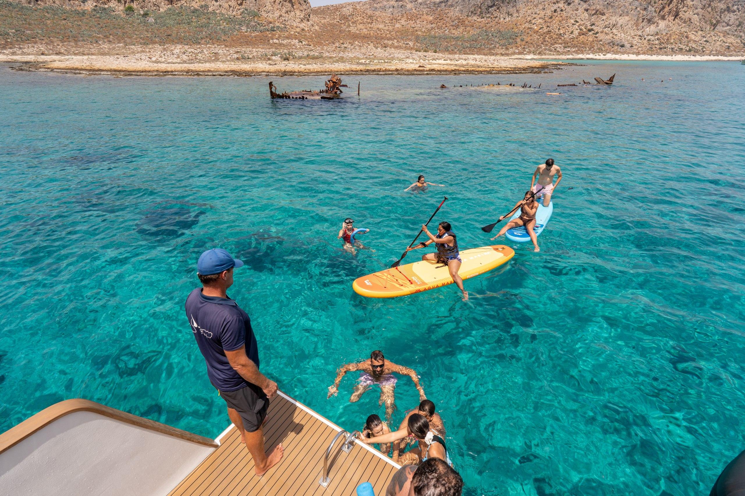 Balos & Gramvousa Catamaran Trip: Meals, Drinks & Transfer