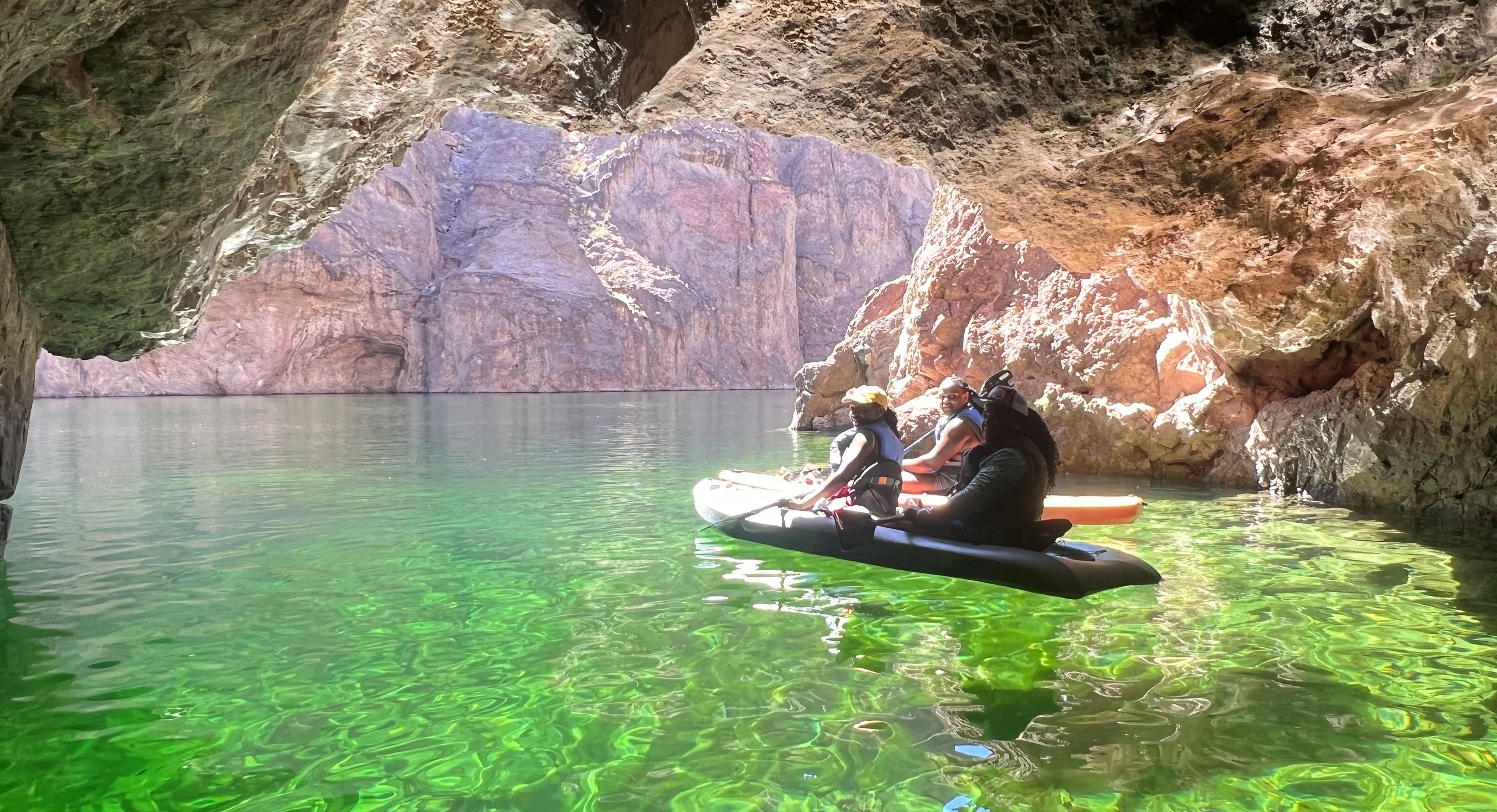 Emerald Cave Kayaking Expedition from Las Vegas