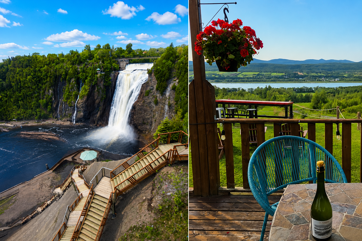 Private Montmorency Falls & Île d'Orléans Half-Day Tour