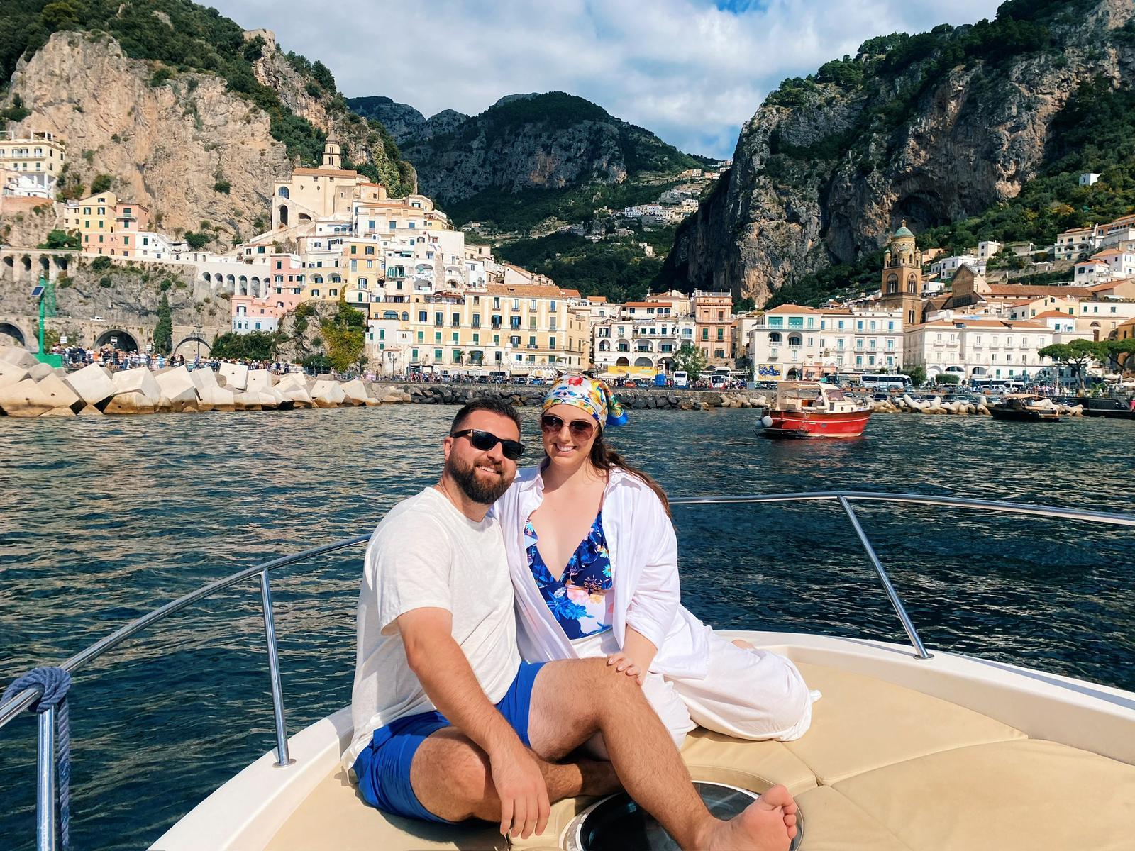 Private Boat Tour from Positano: Capri or Amalfi Coast